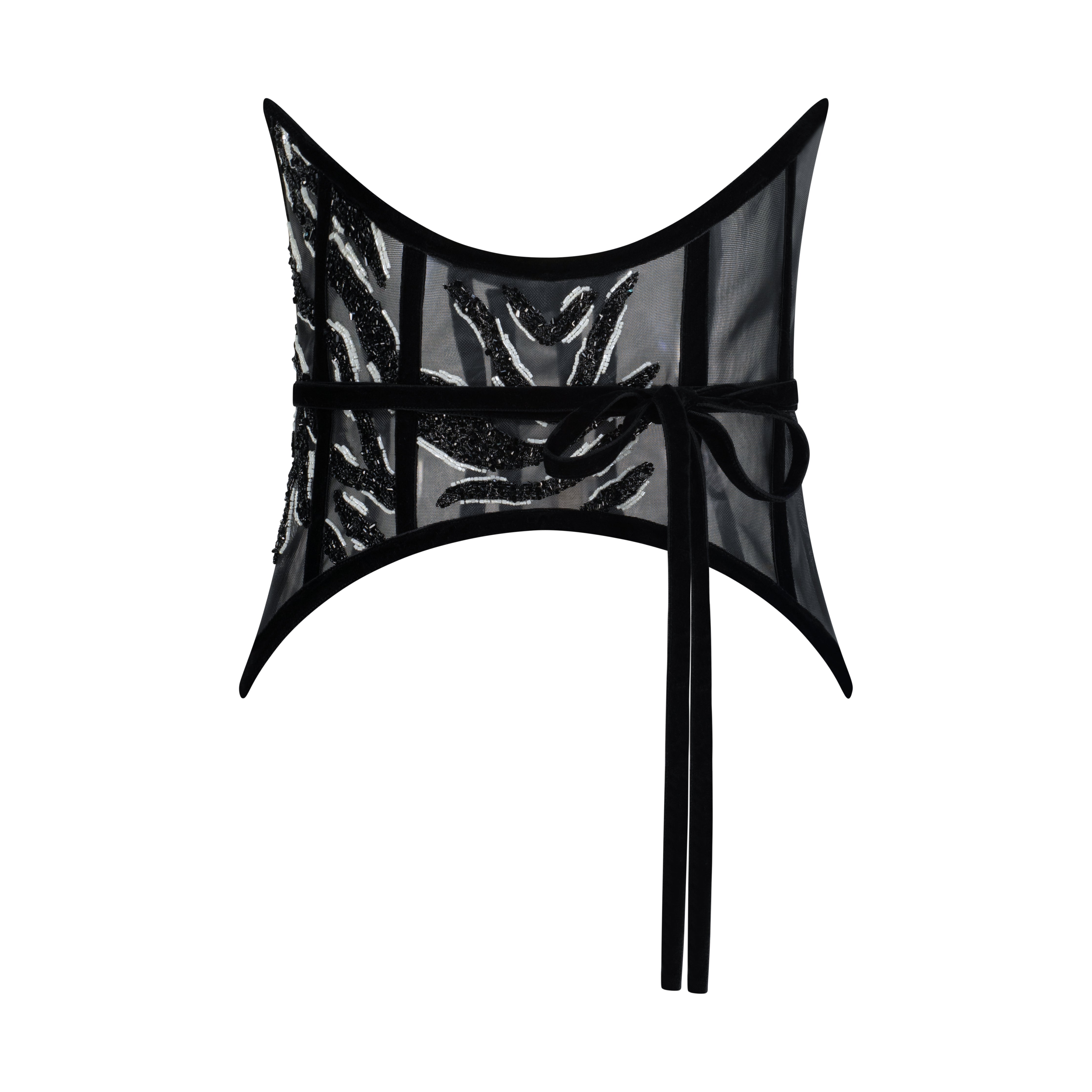 The Zebra Corset