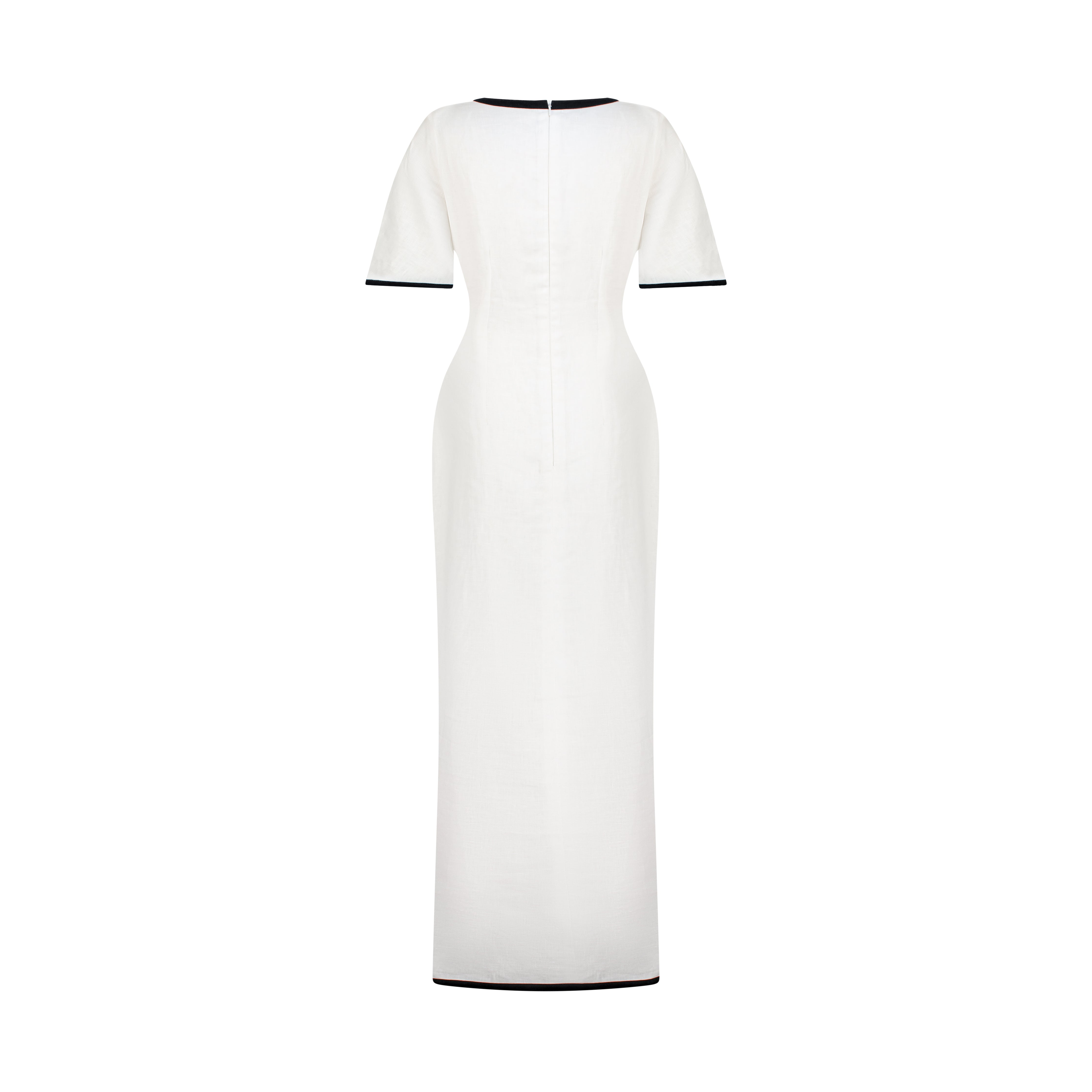Vintage Wave Bodycon Dress