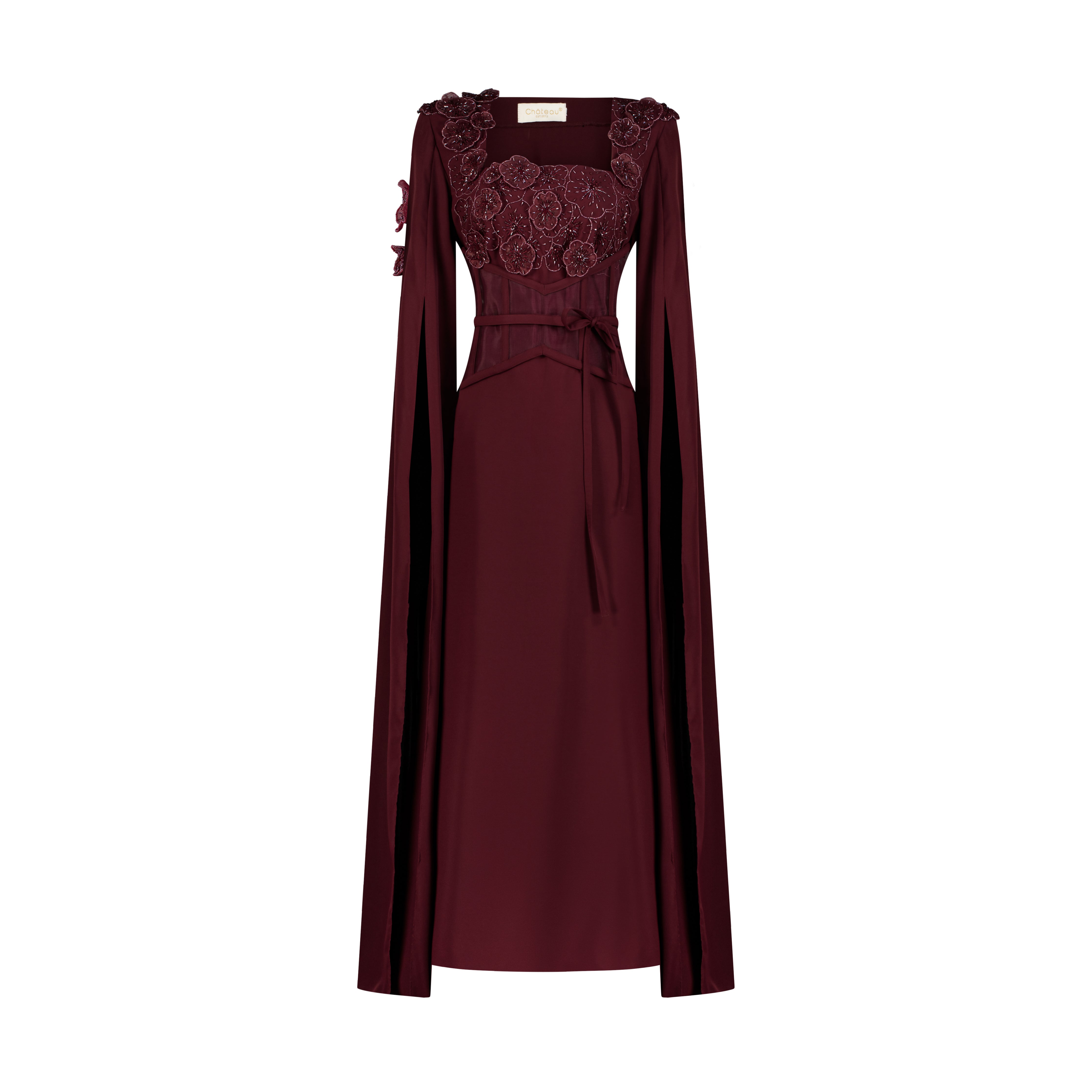 Chateau Blossom Kaftan with Corset