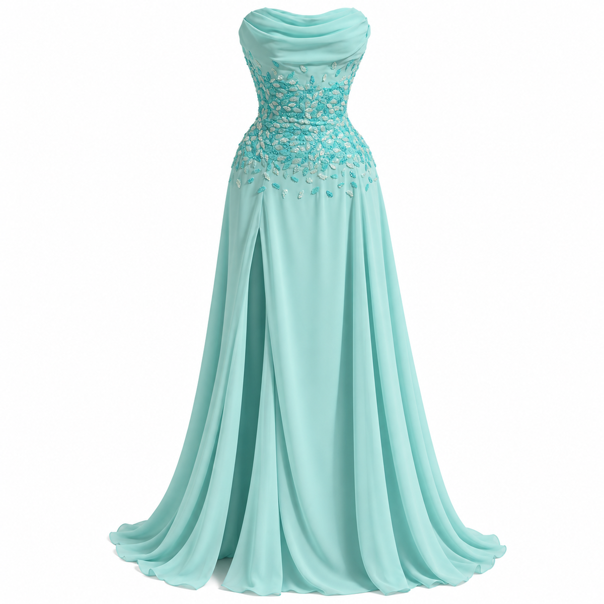 Off-Shoulder Petalfall Gown
