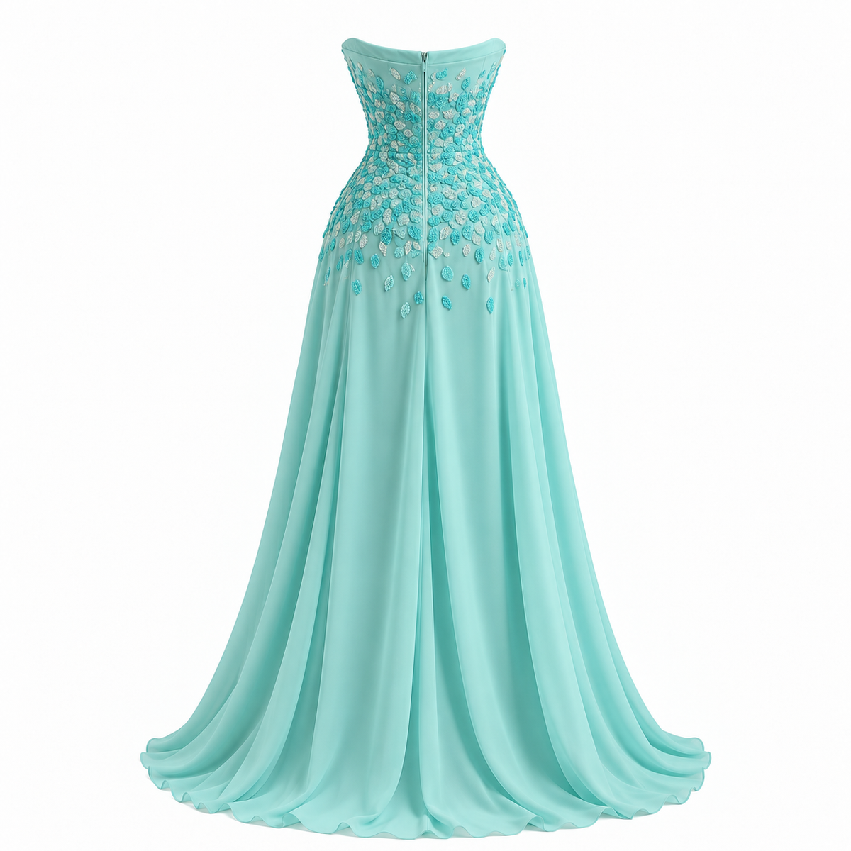 Off-Shoulder Petalfall Gown