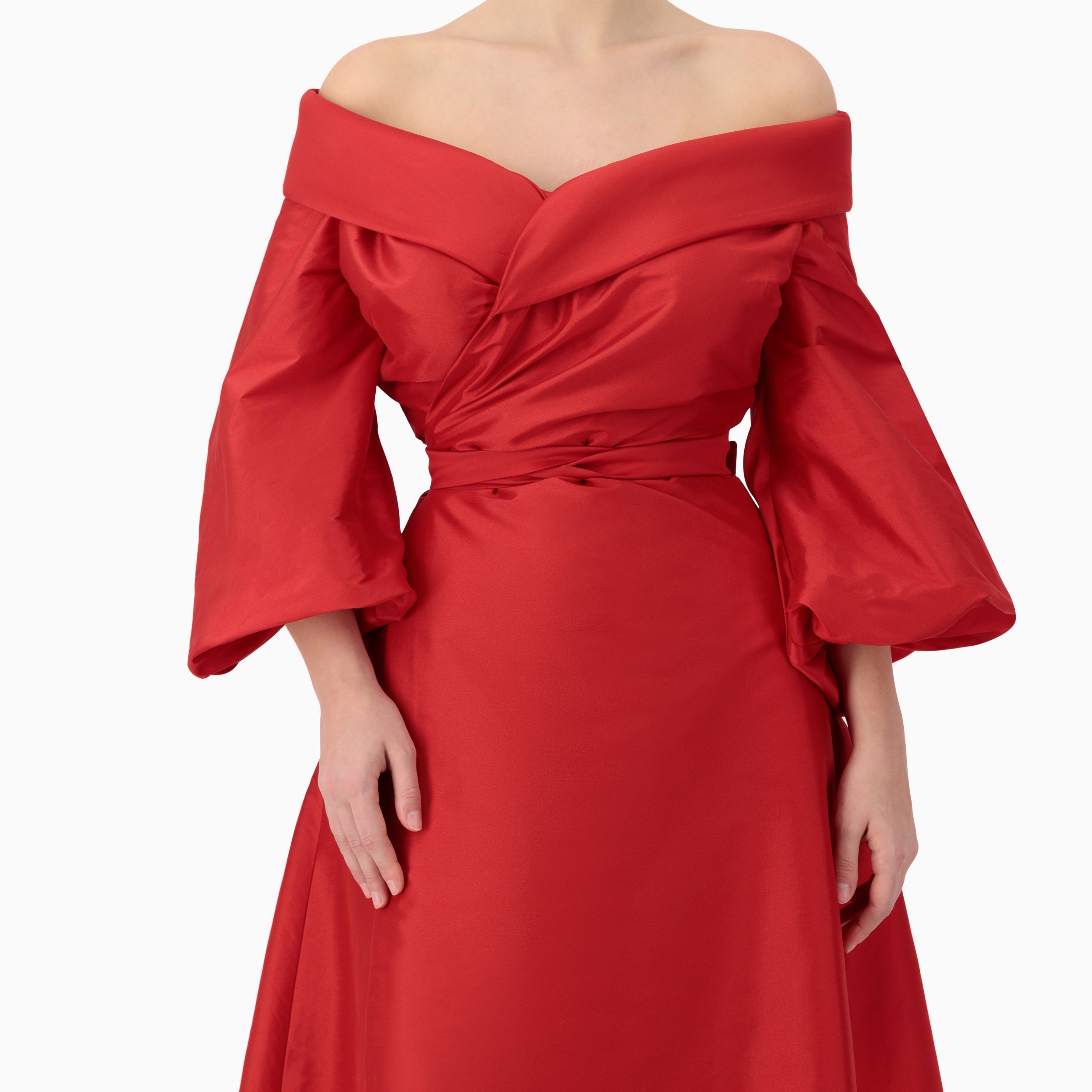 Classic A-line Wrap Dress