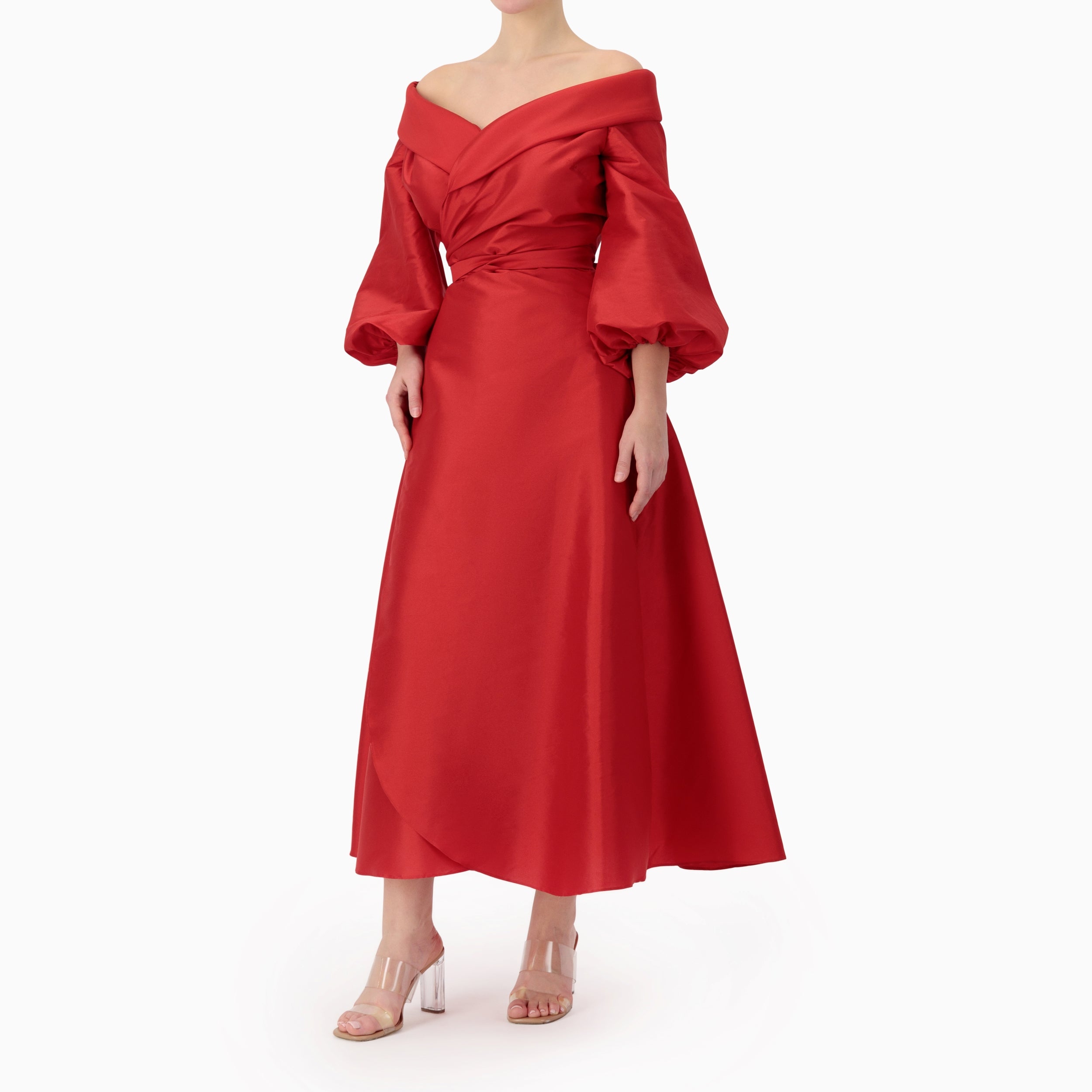 Classic A-line Wrap Dress