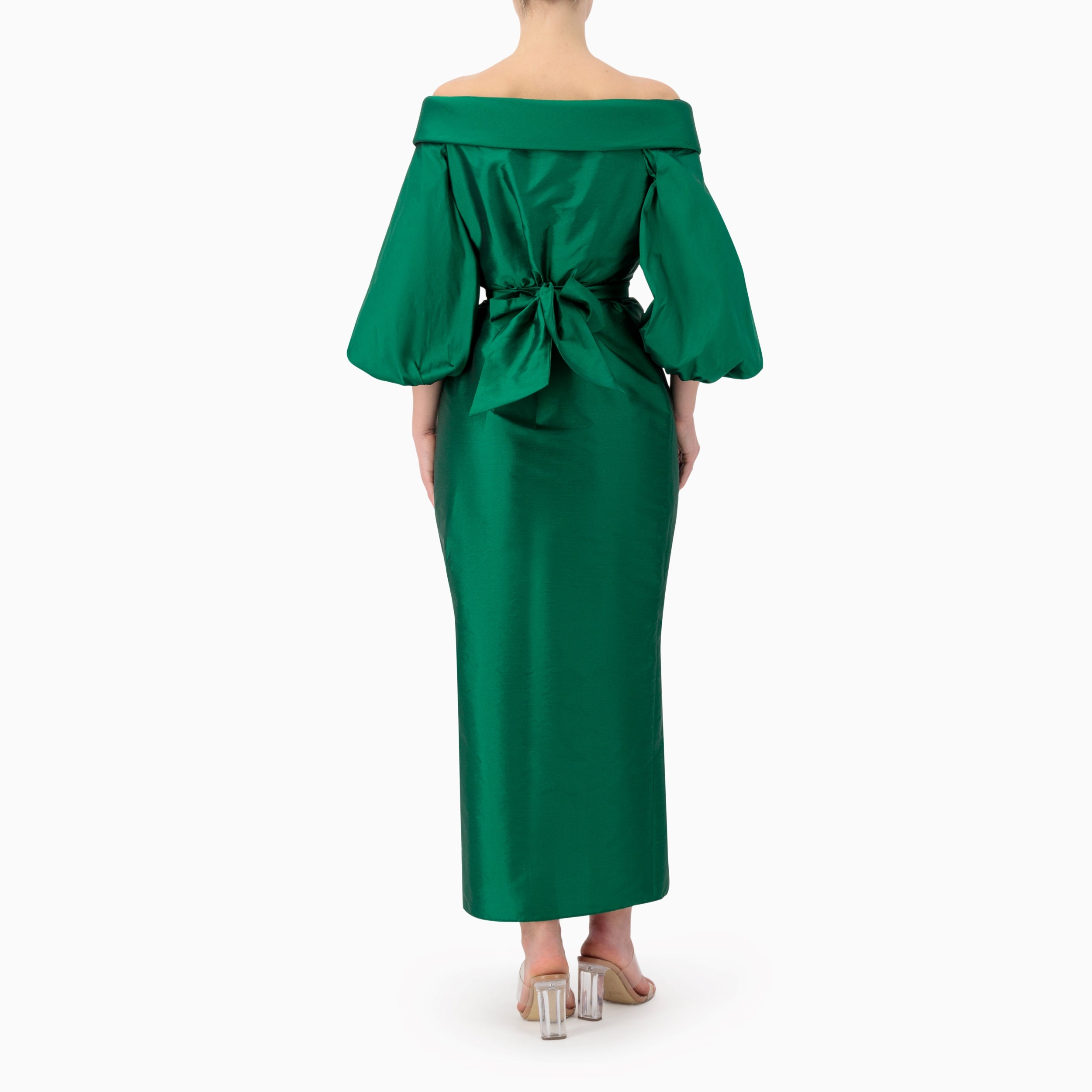 Classic Straight Wrap Dress