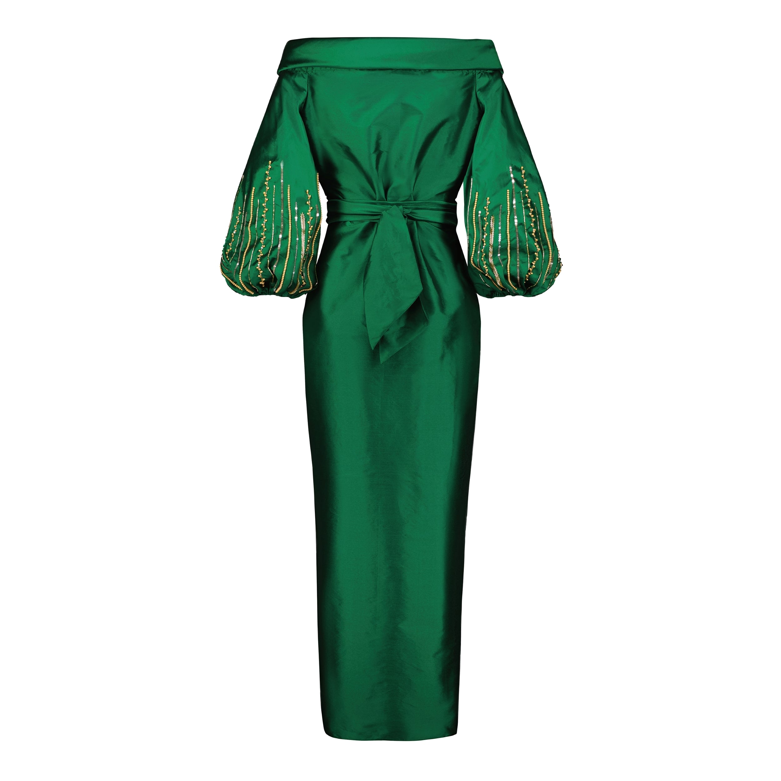 Classic Straight Wrap Dress