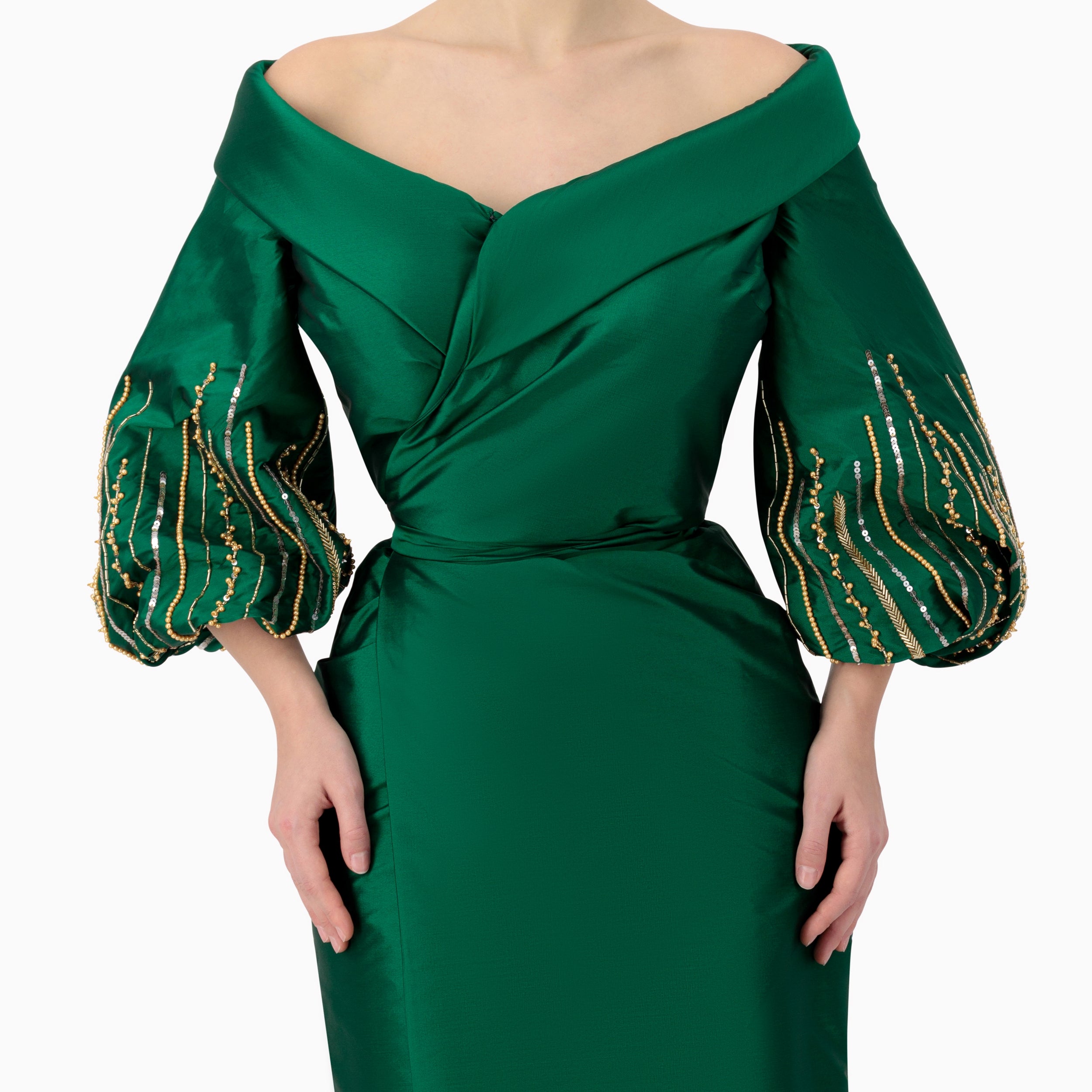 Classic Straight Wrap Dress