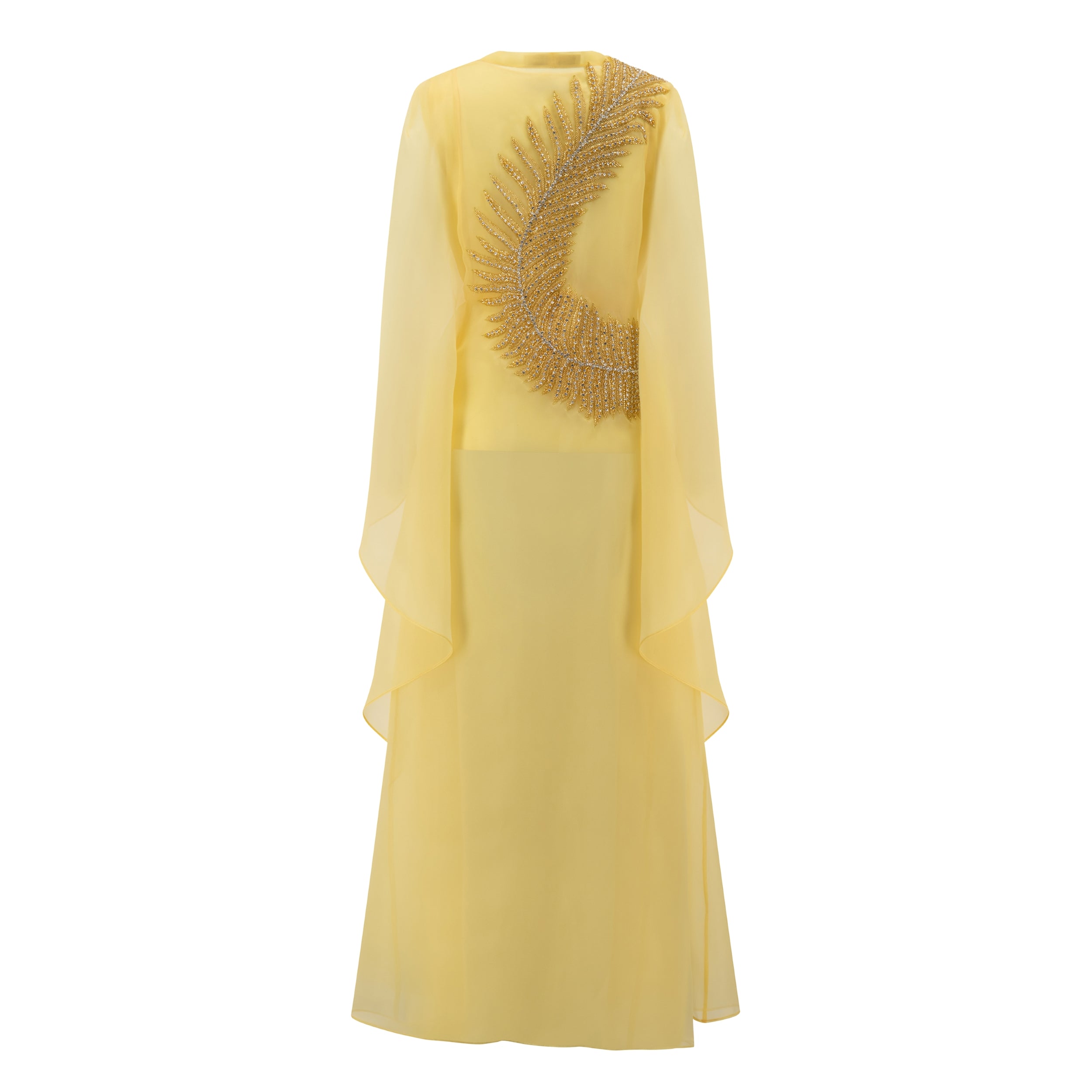 Embellished Leaf Bisht