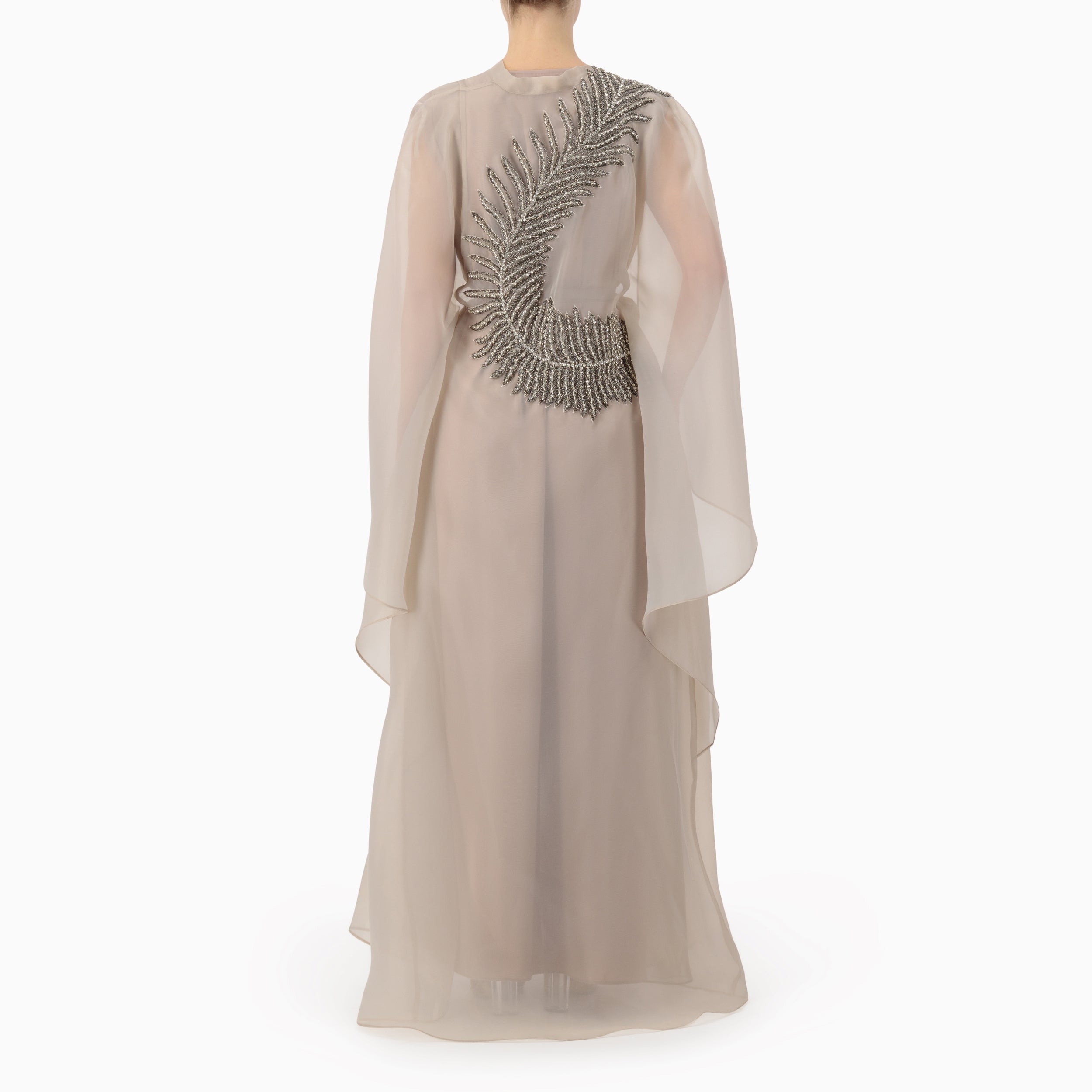 Embellished Leaf Bisht