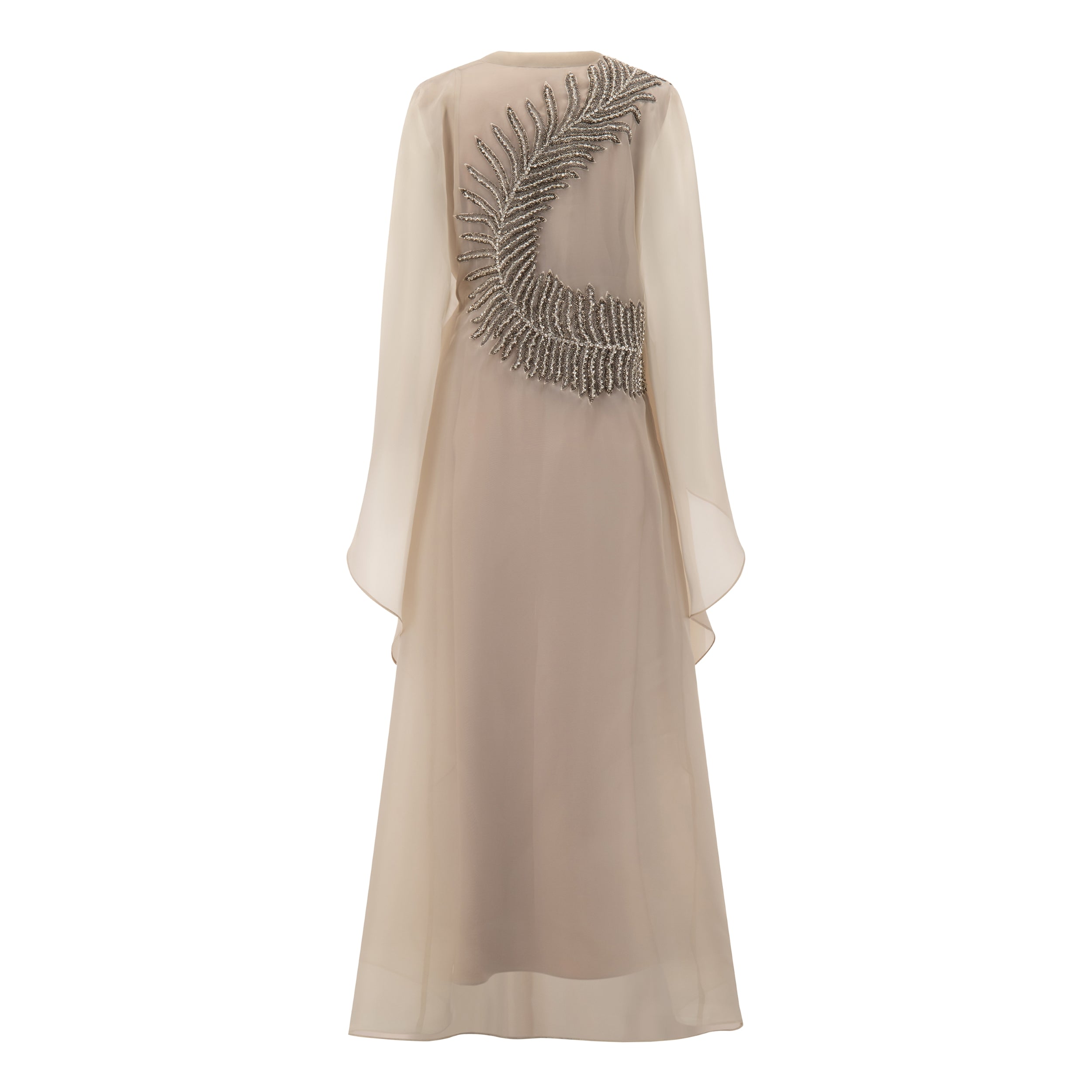 Embellished Leaf Bisht