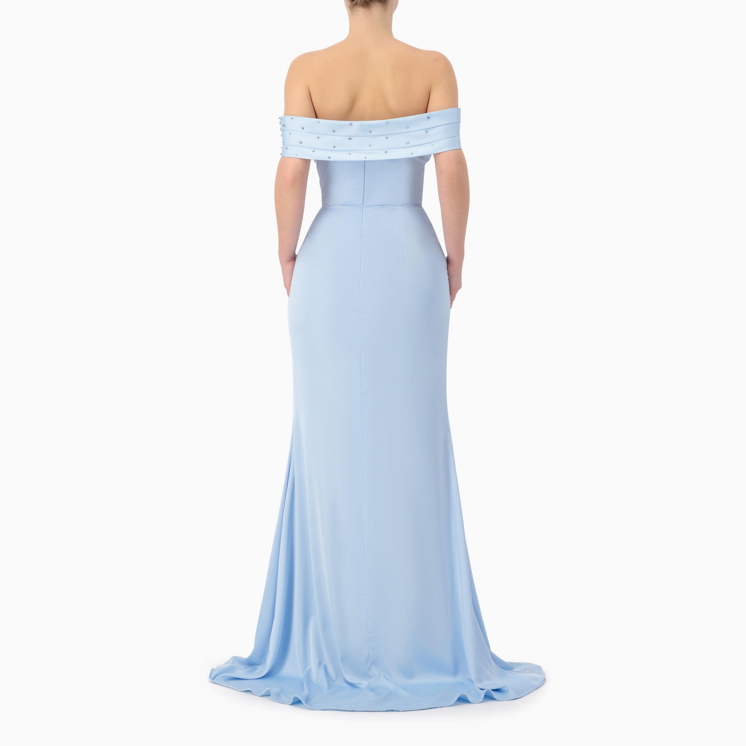 Corset off-shoulder Gown