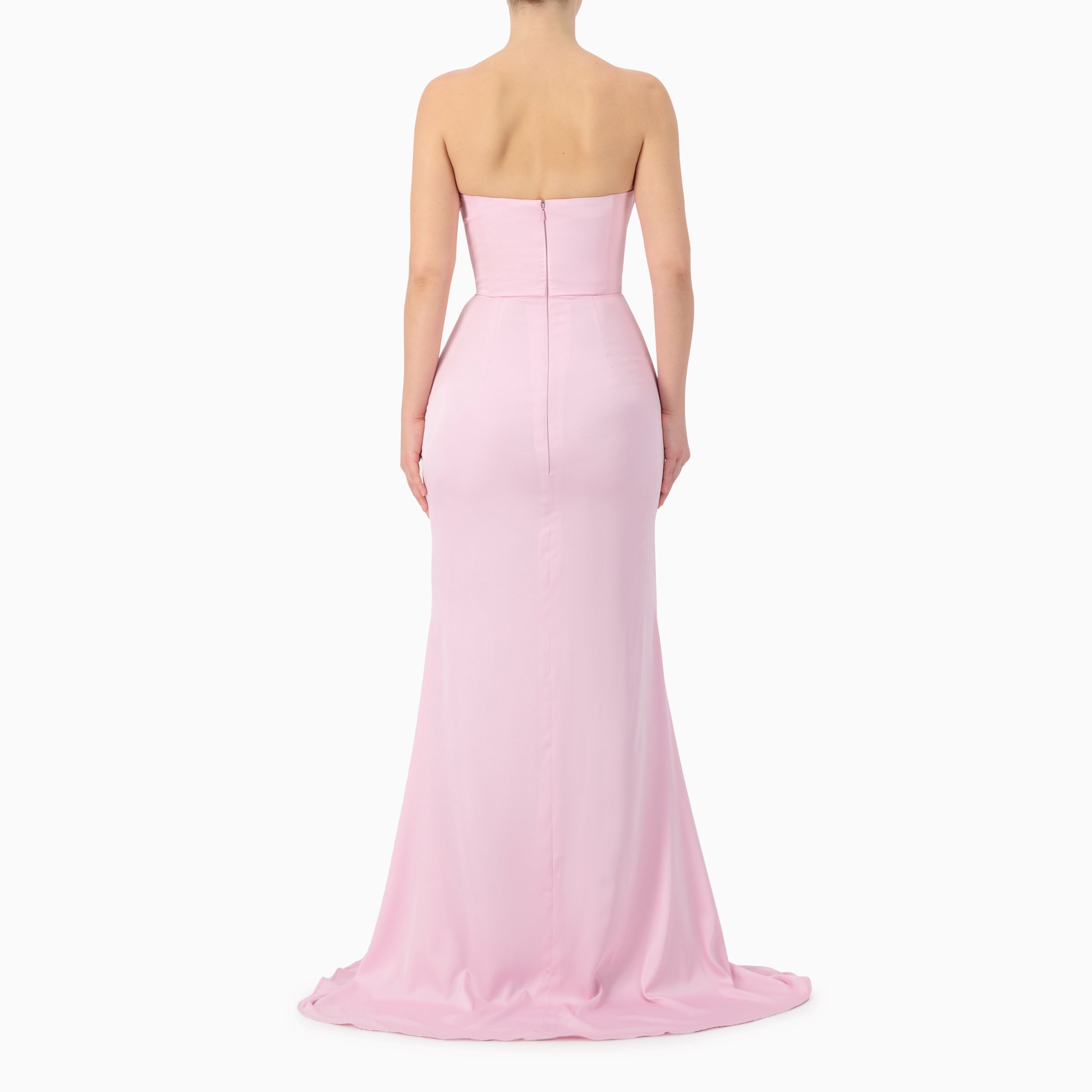 Corset Strapless Gown
