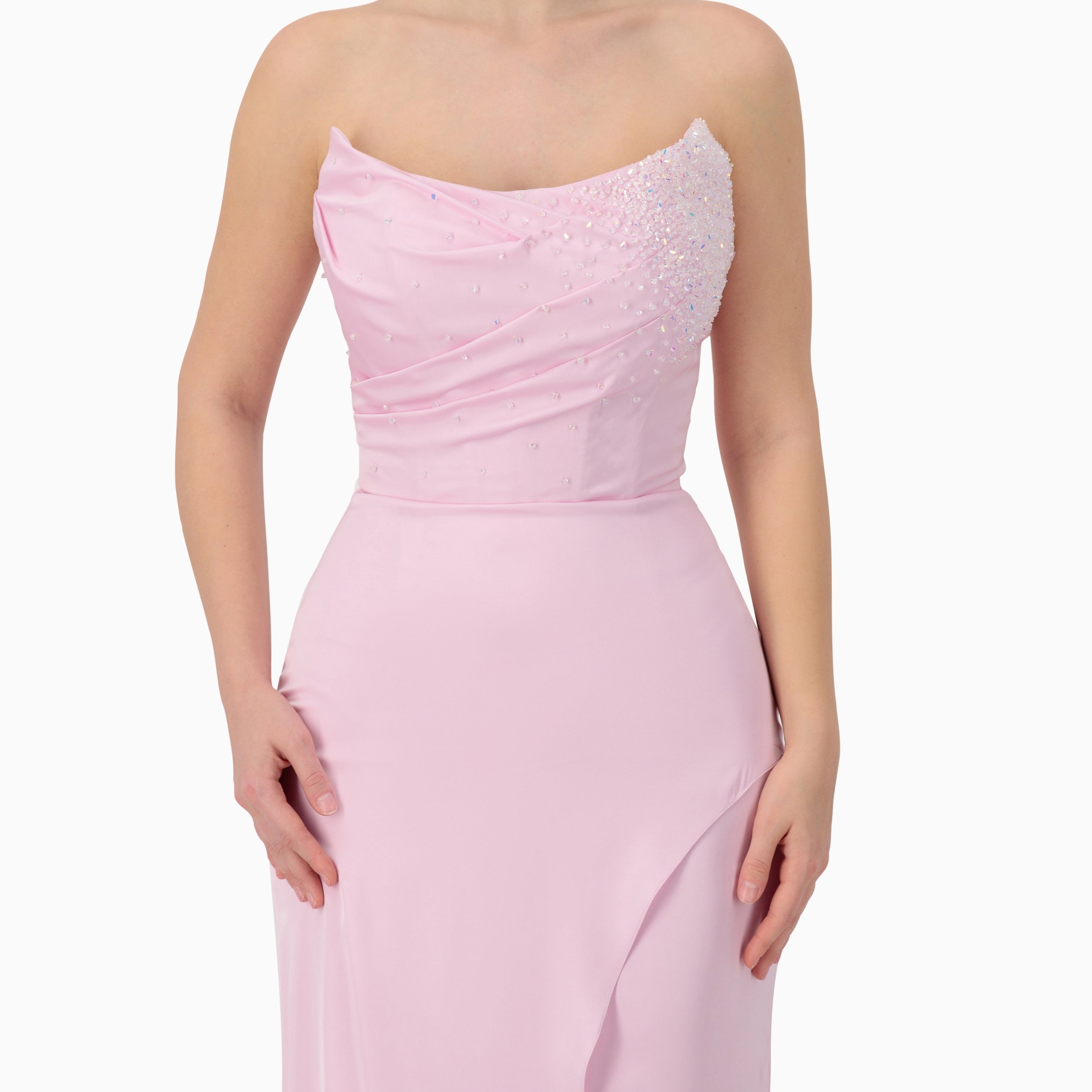 Corset Strapless Gown