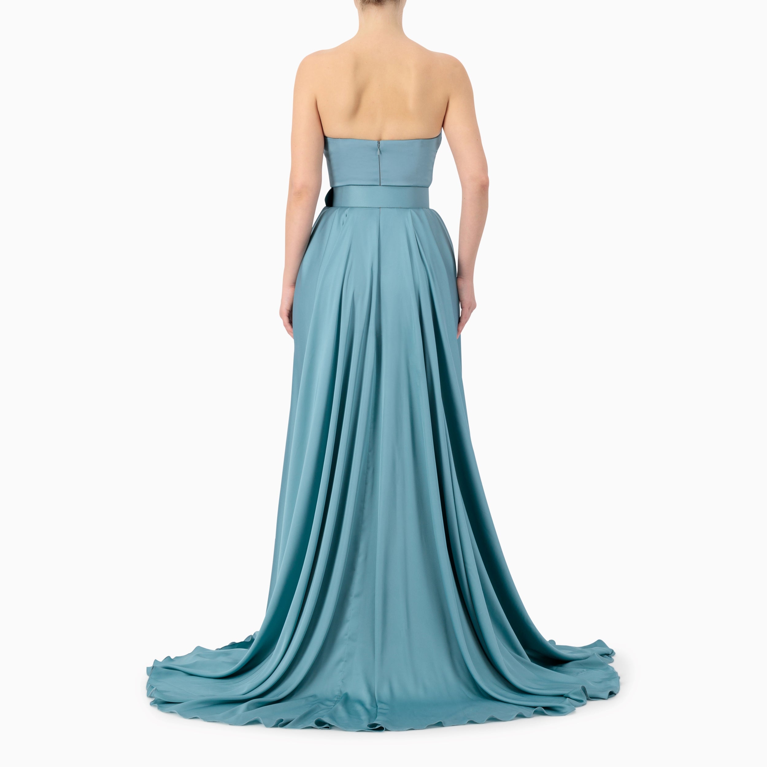Corset Strapless Gown