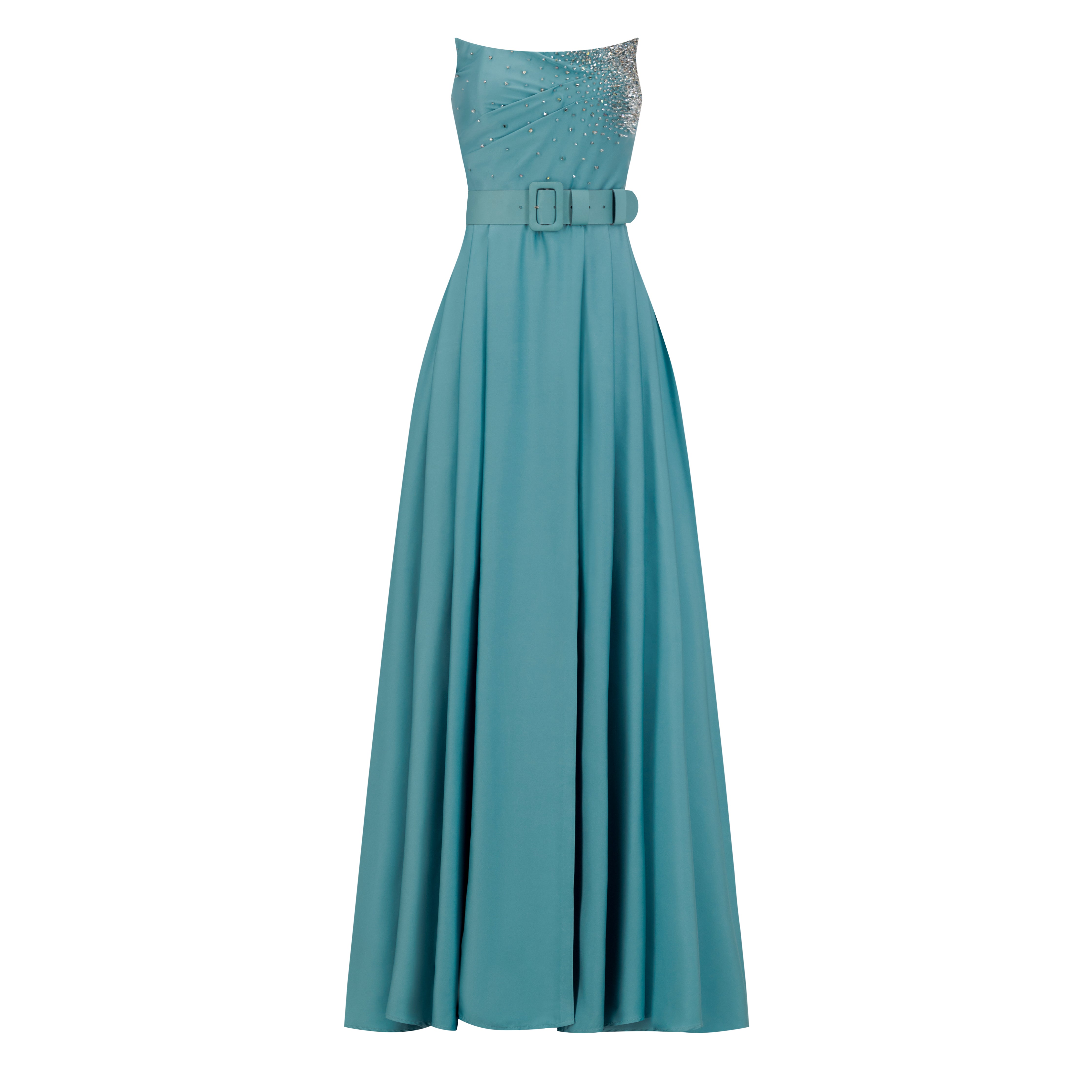 Corset Strapless Gown