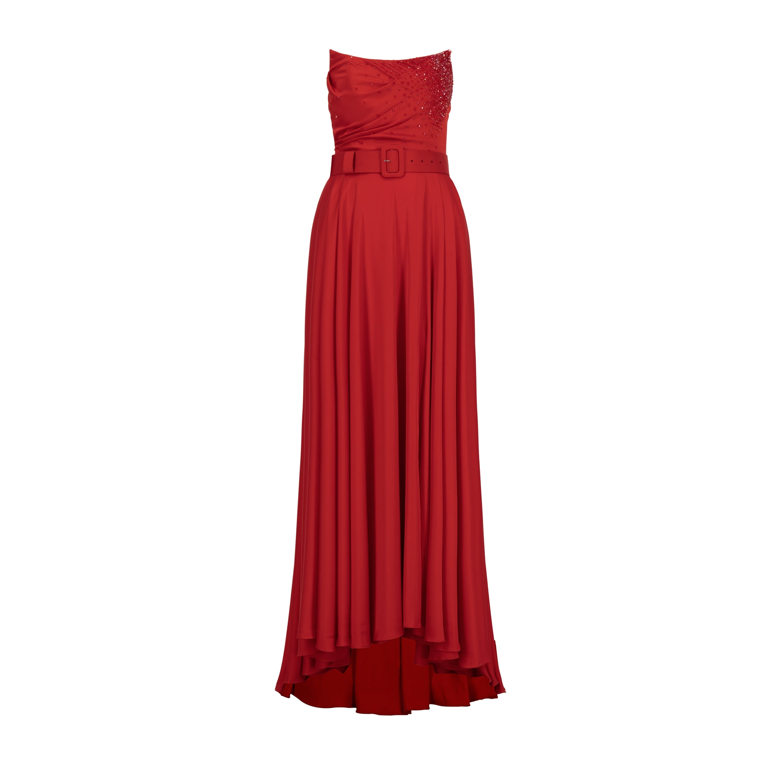 Off-shoulder Corset Gown