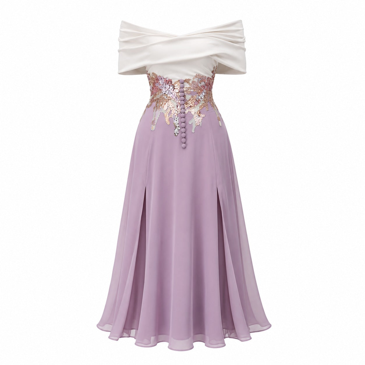 The Orchid Body-Filter Dress