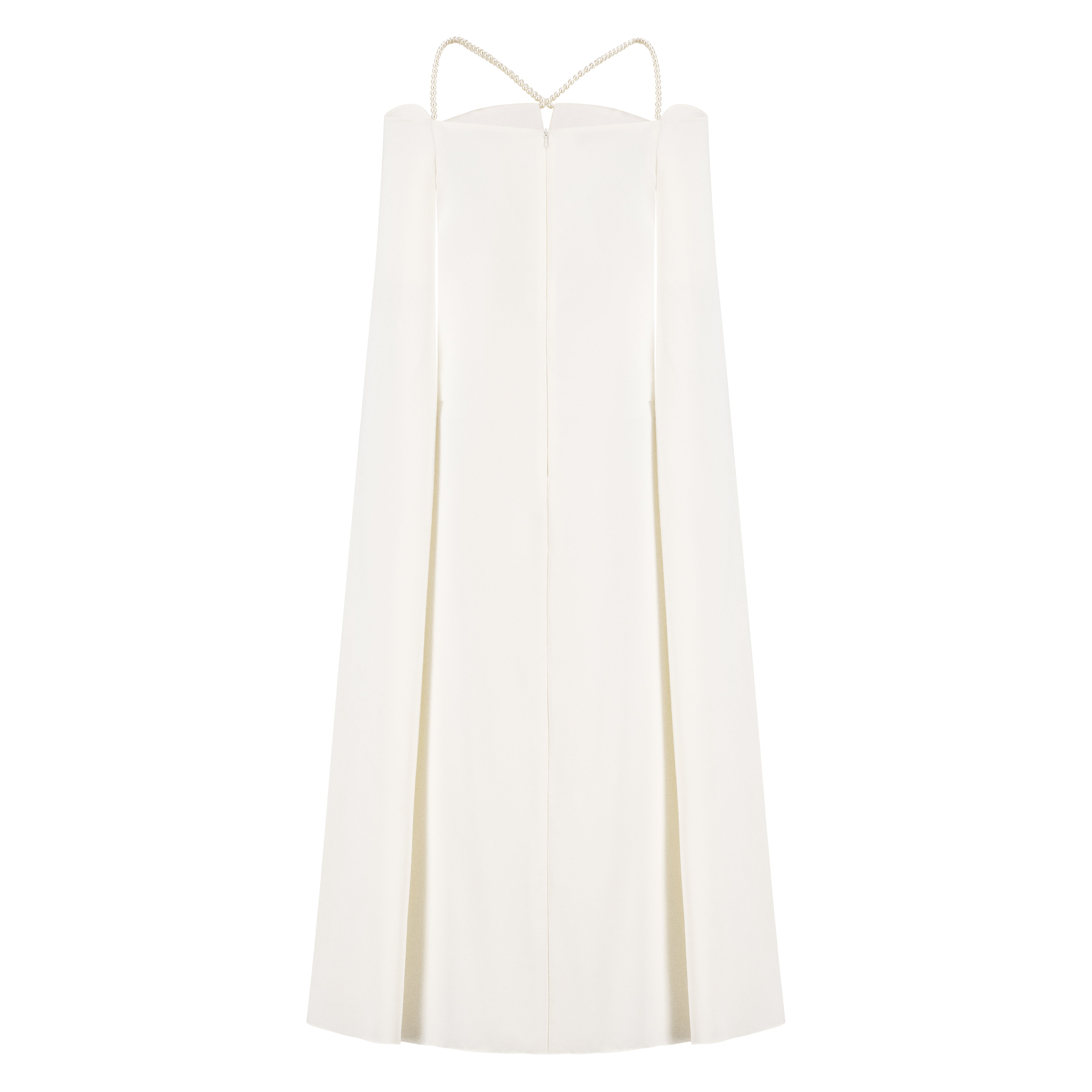 Pearl Strap Off-shoulder Kaftan
