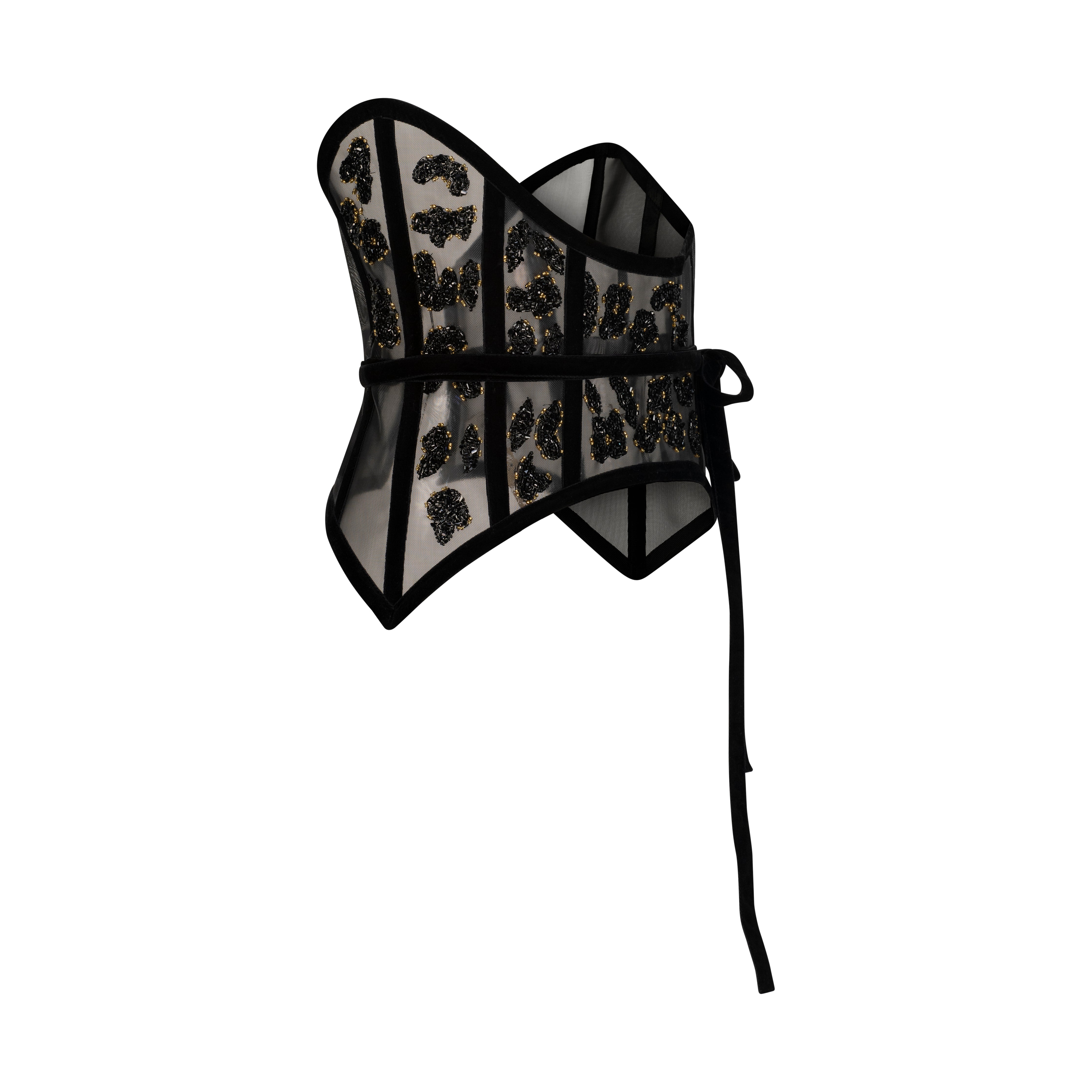 The Leopard Corset