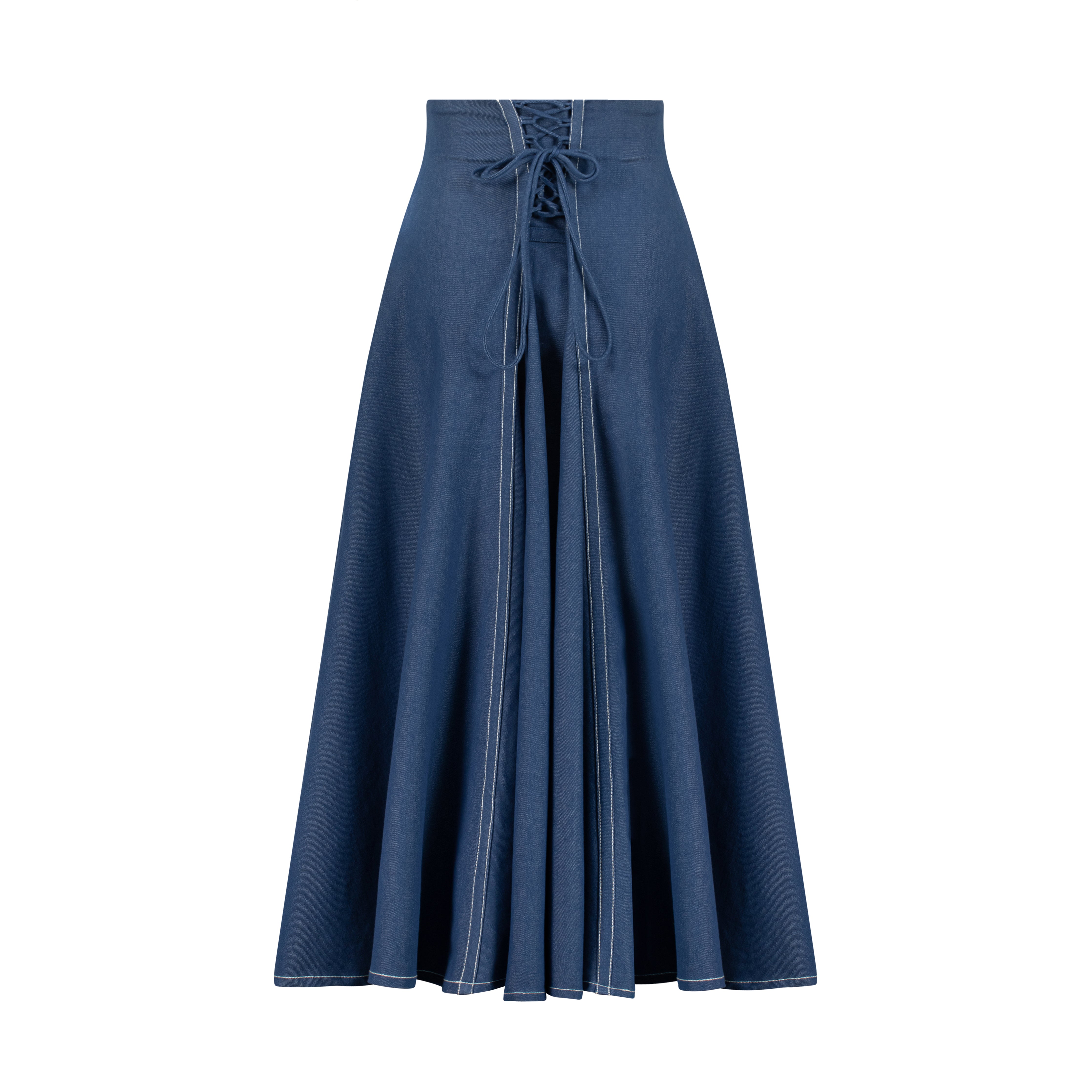 High waisted A-line Corset Skirt