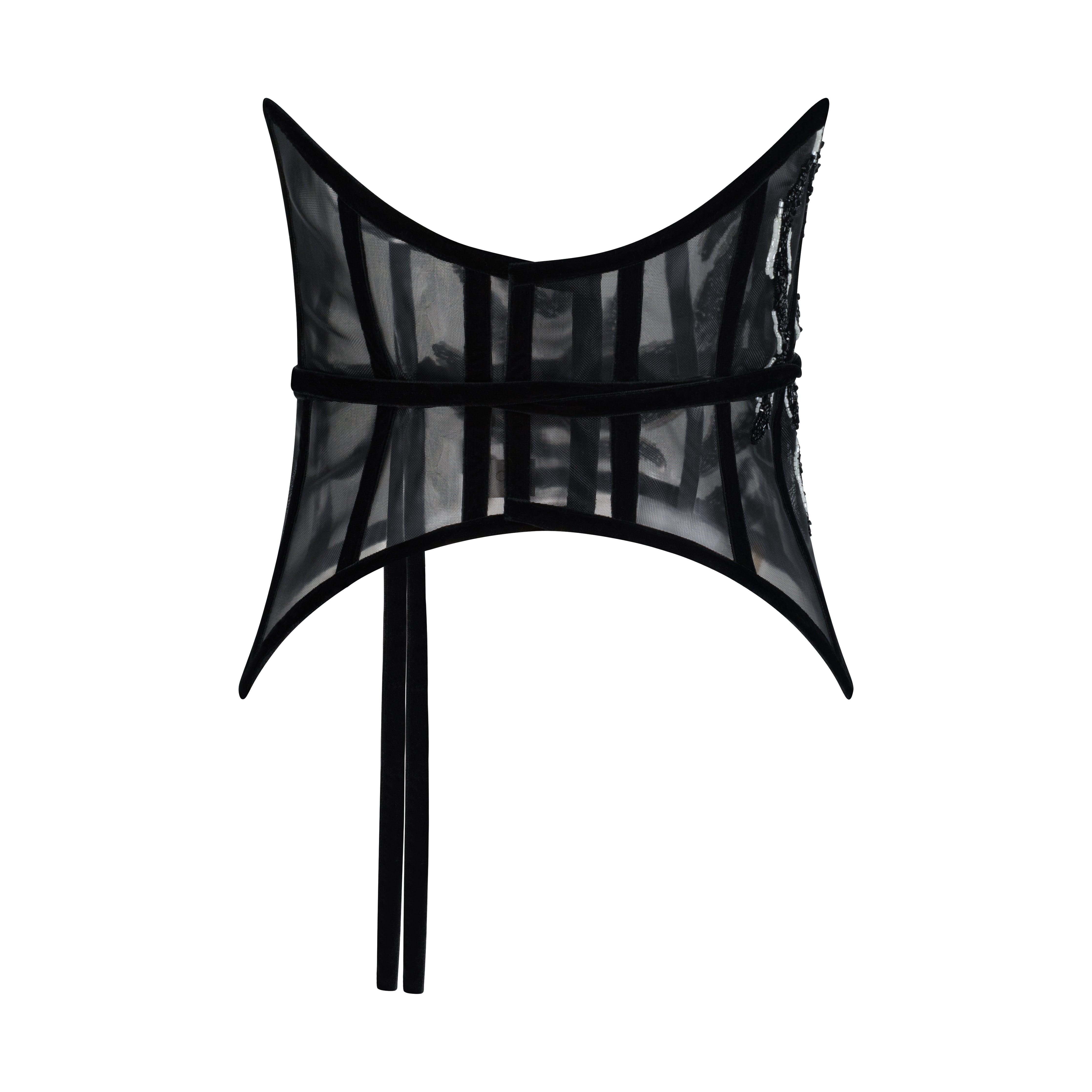 The Zebra Corset