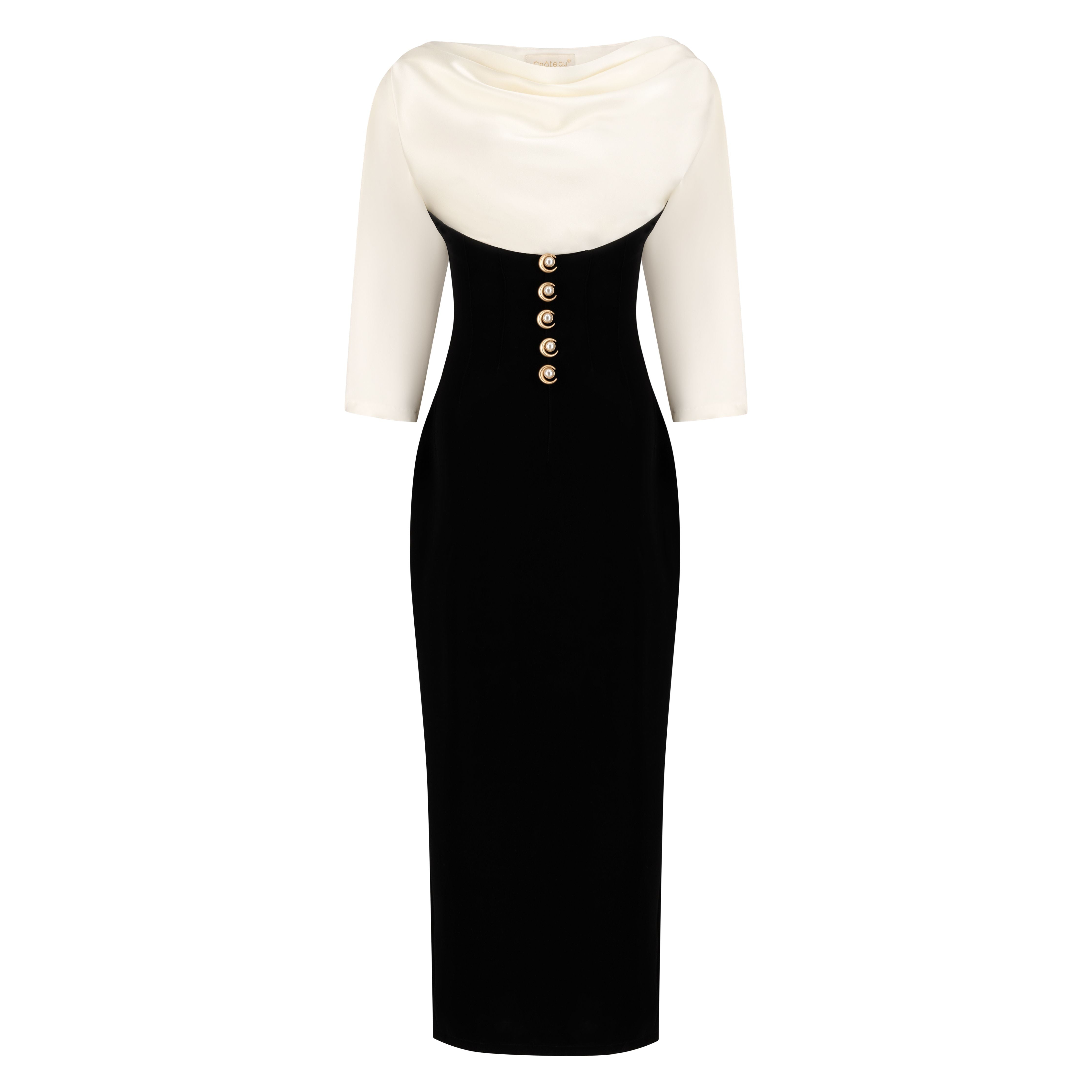 The Draped Body-filter Dress