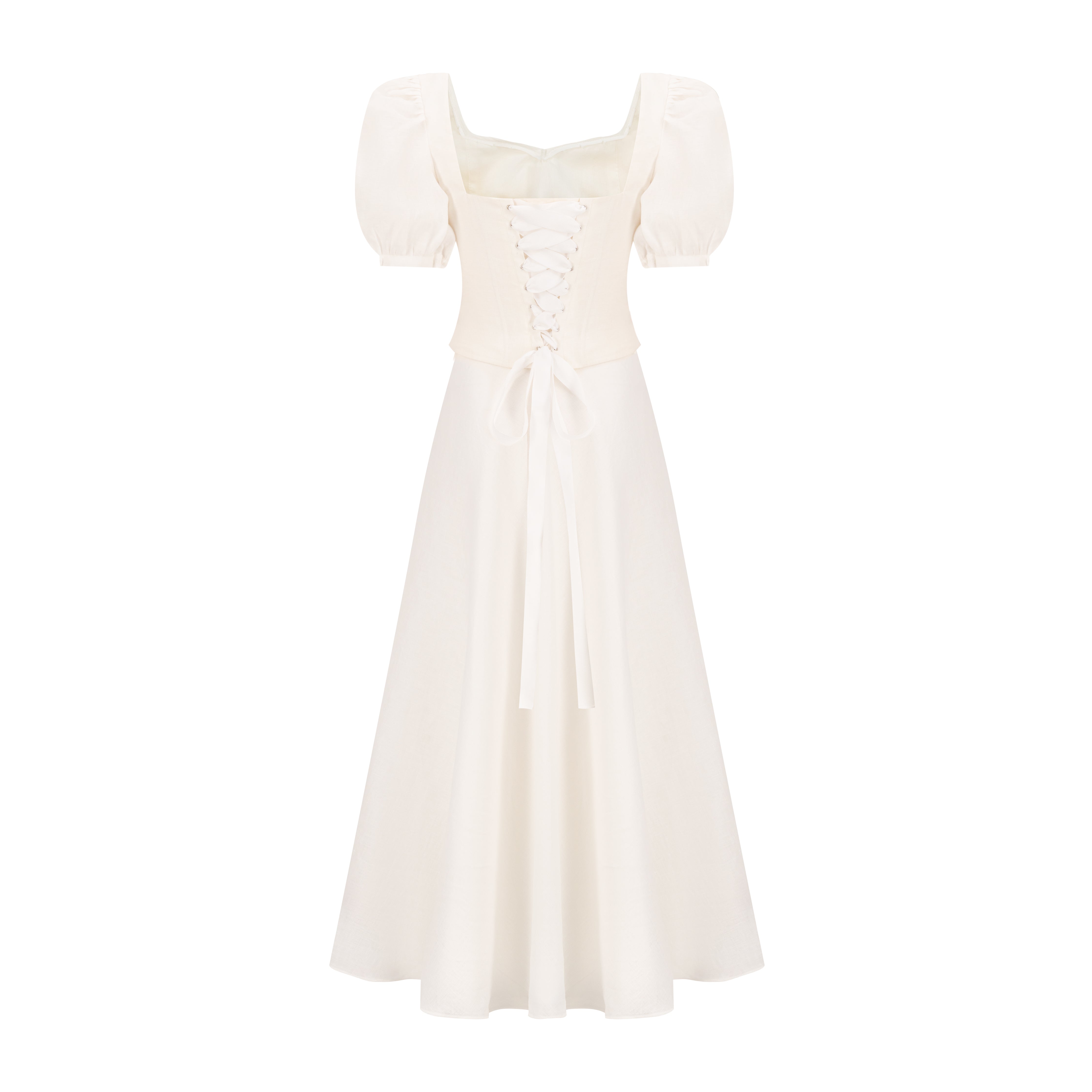 The Timeless Summer Corset Top and A-line Skirt Set