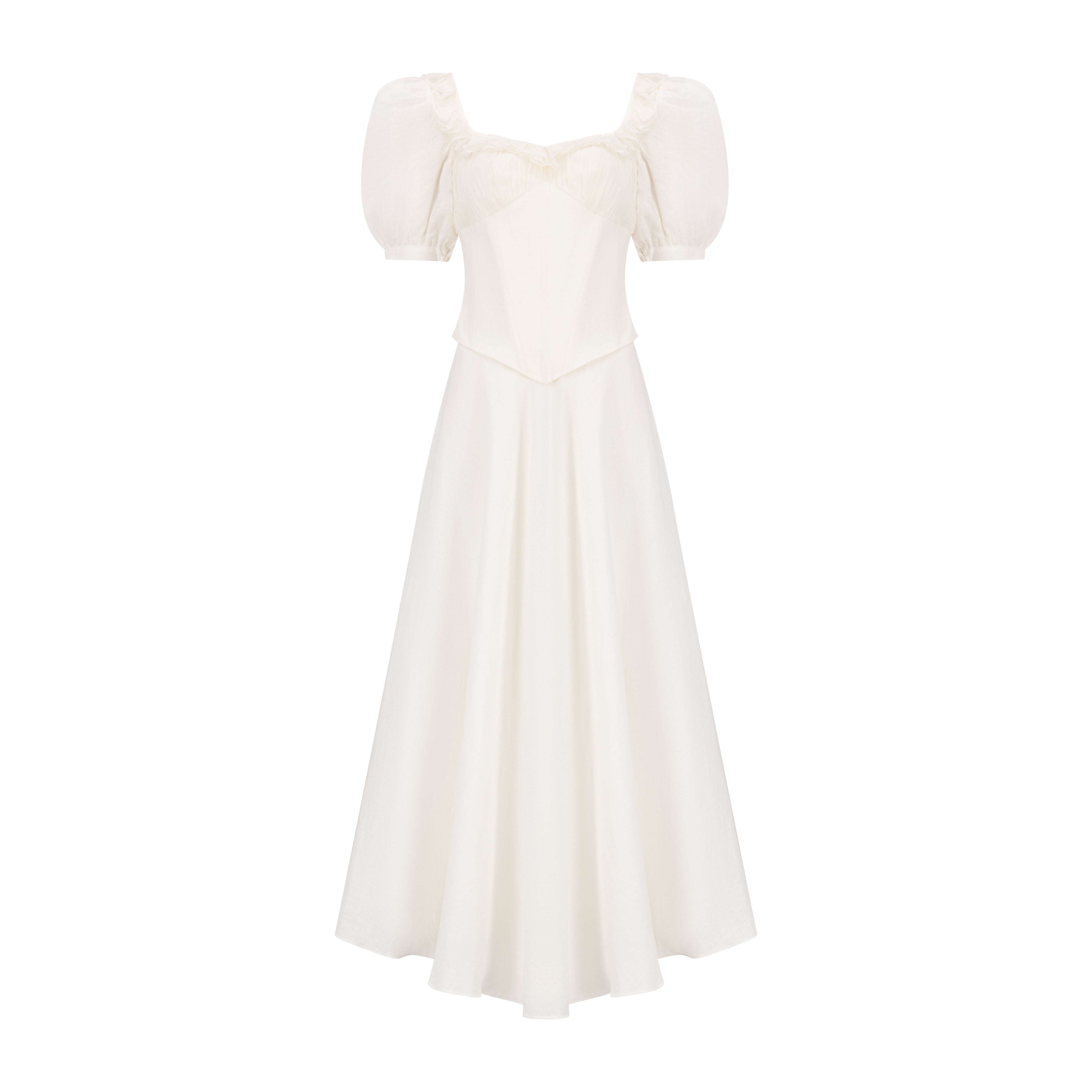 The Timeless Summer Corset Top and A-line Skirt Set