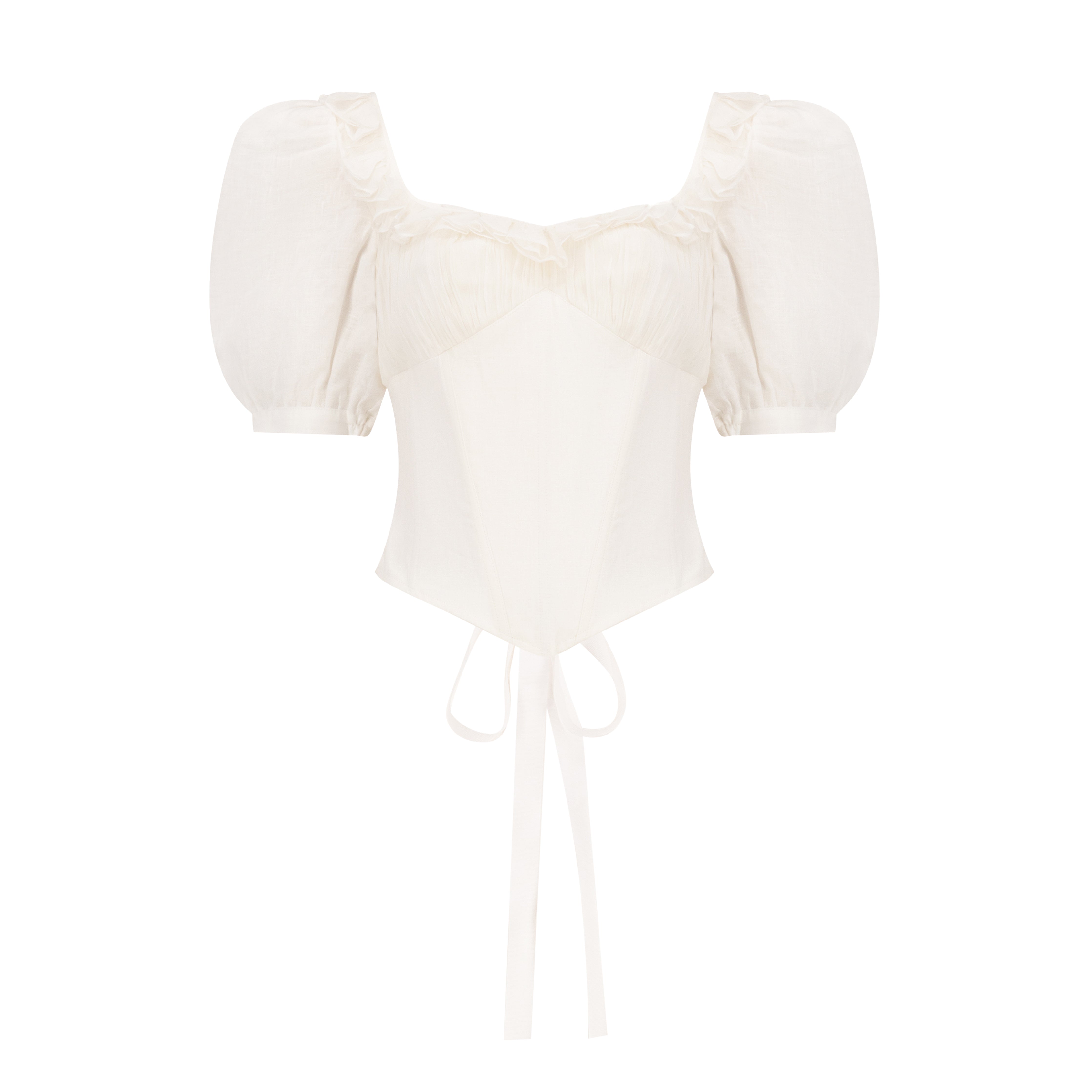 The Timeless Summer Corset Top and A-line Skirt Set