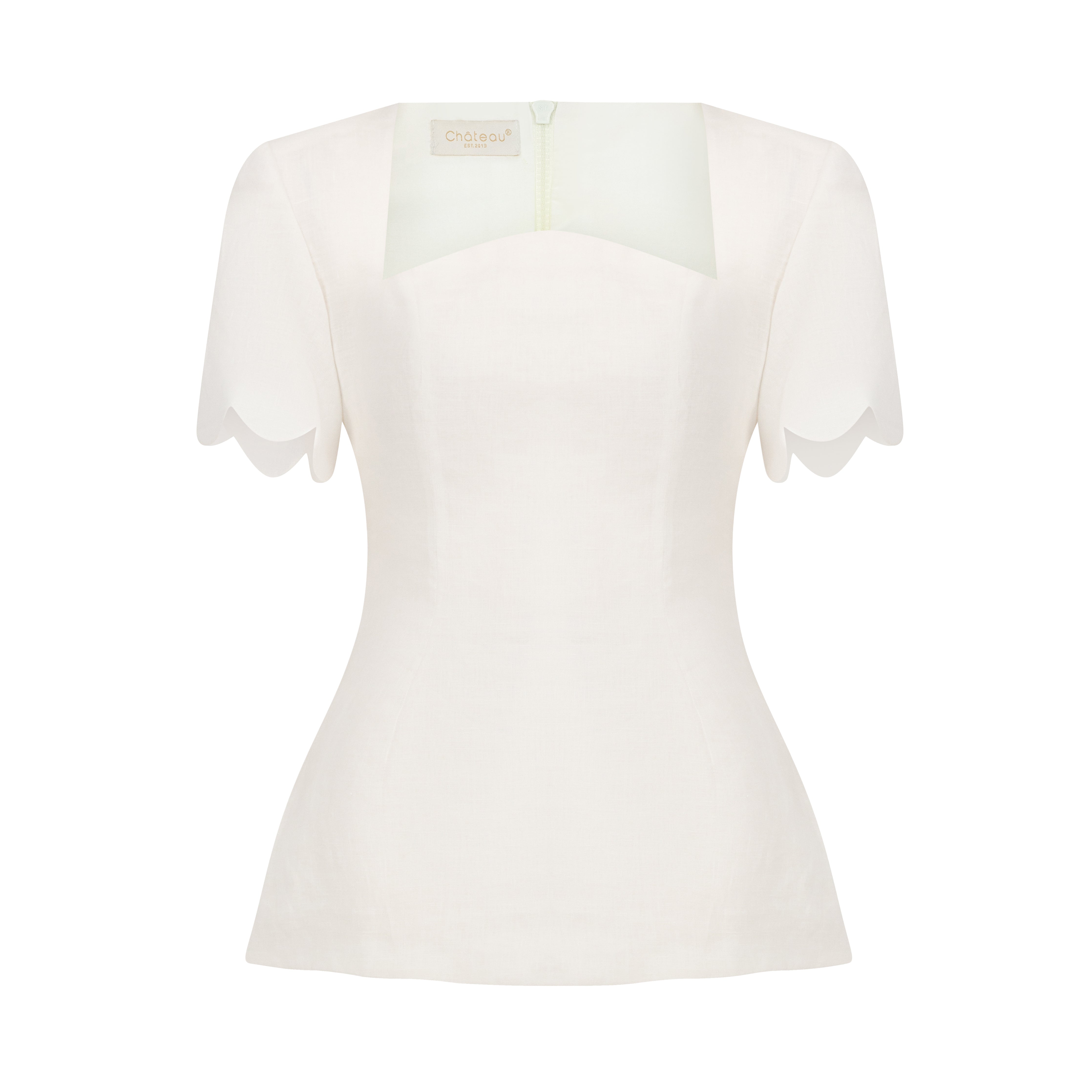 Scallop Blouse
