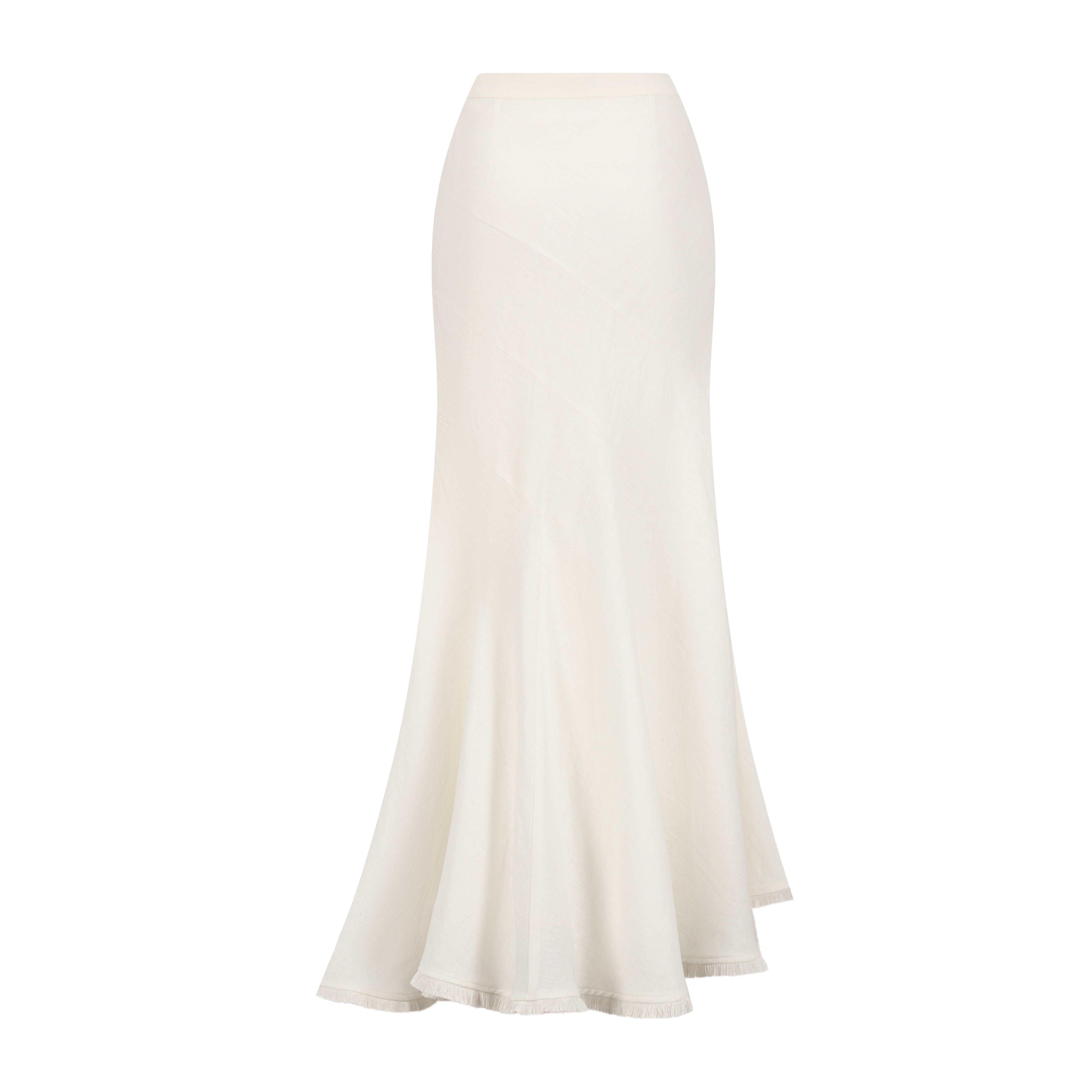 Asymmetrical Tassel Skirt