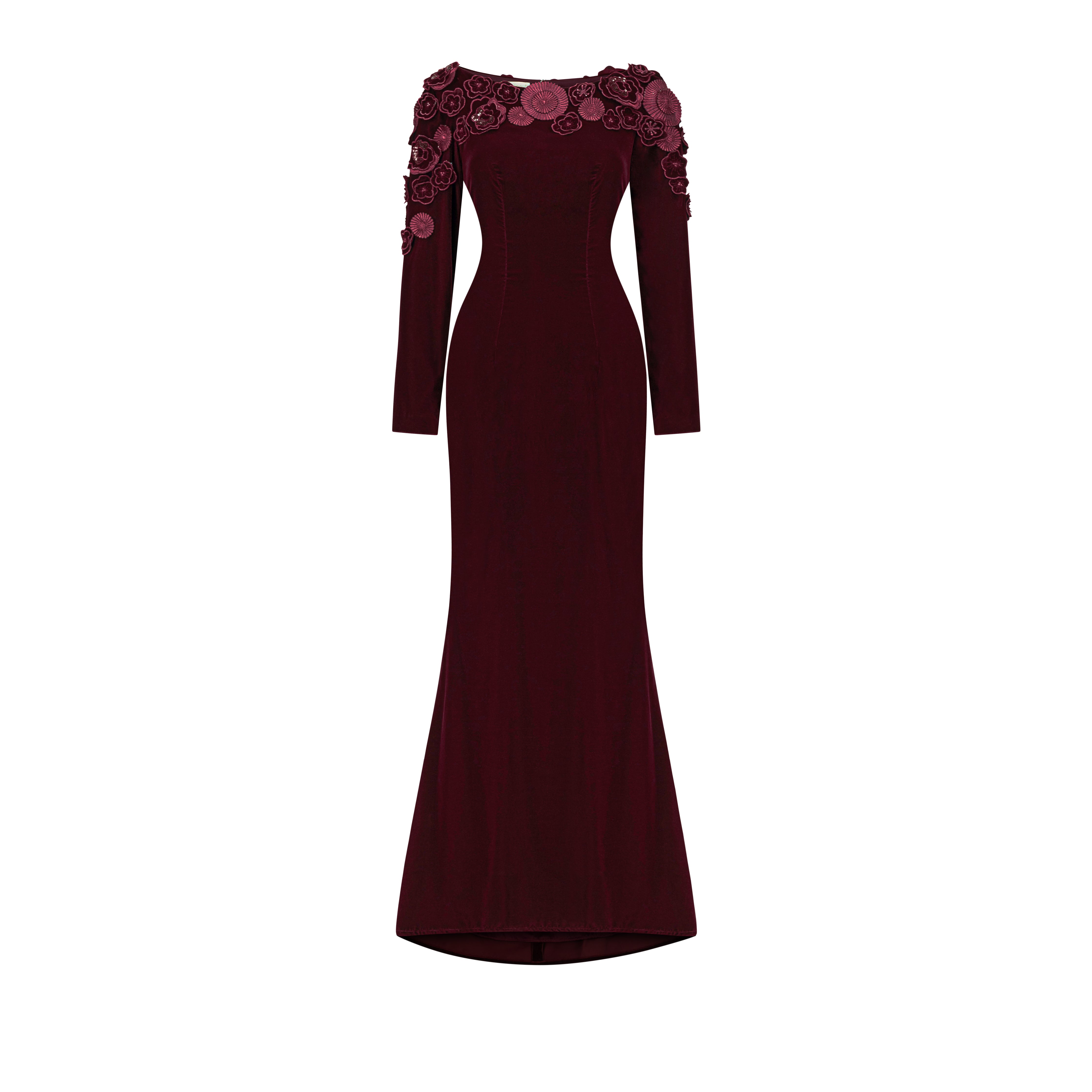 Feminine Blossom Gown