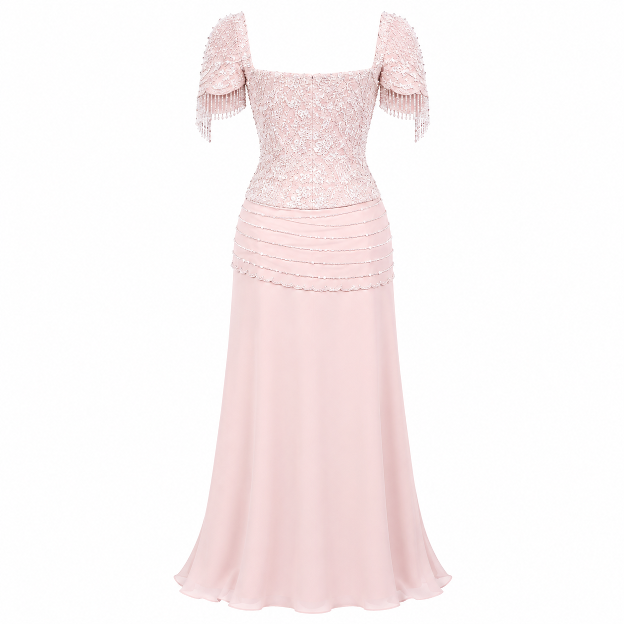 Château Blush Top & Skirt Set