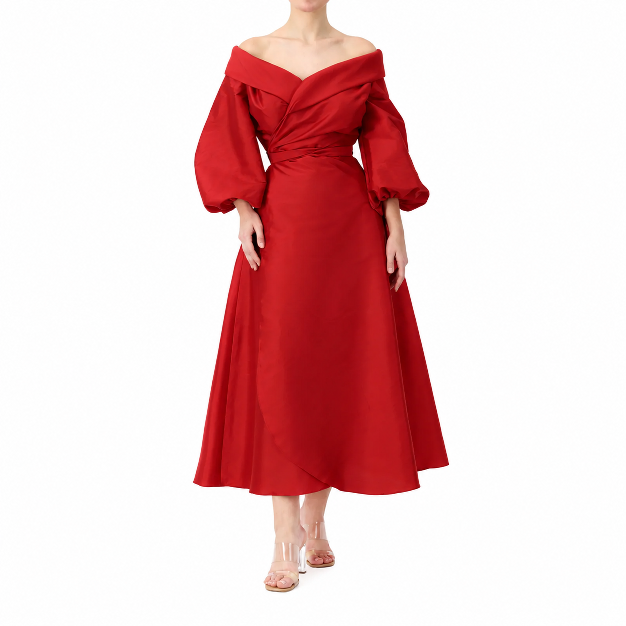 Classic A-line Wrap Dress