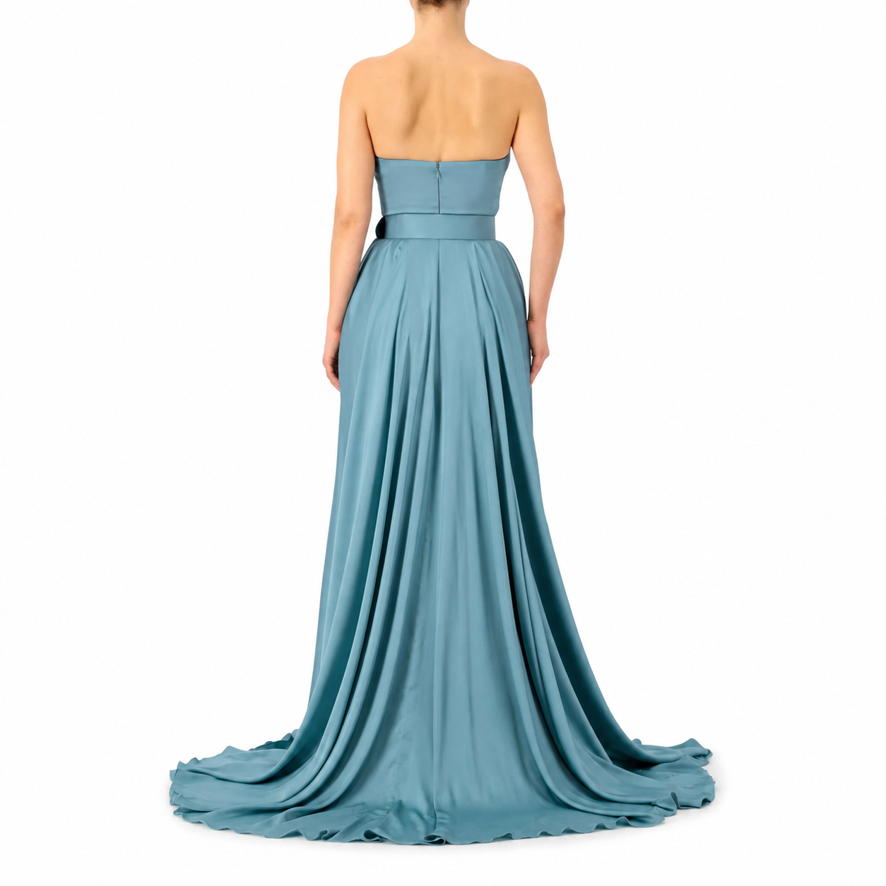 Corset Strapless Gown