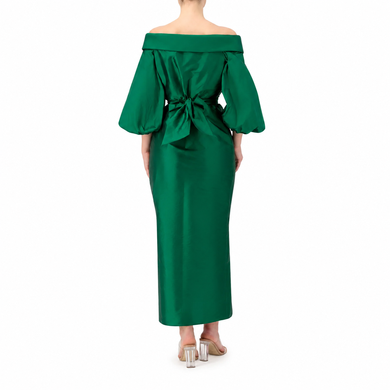 Classic Straight Wrap Dress