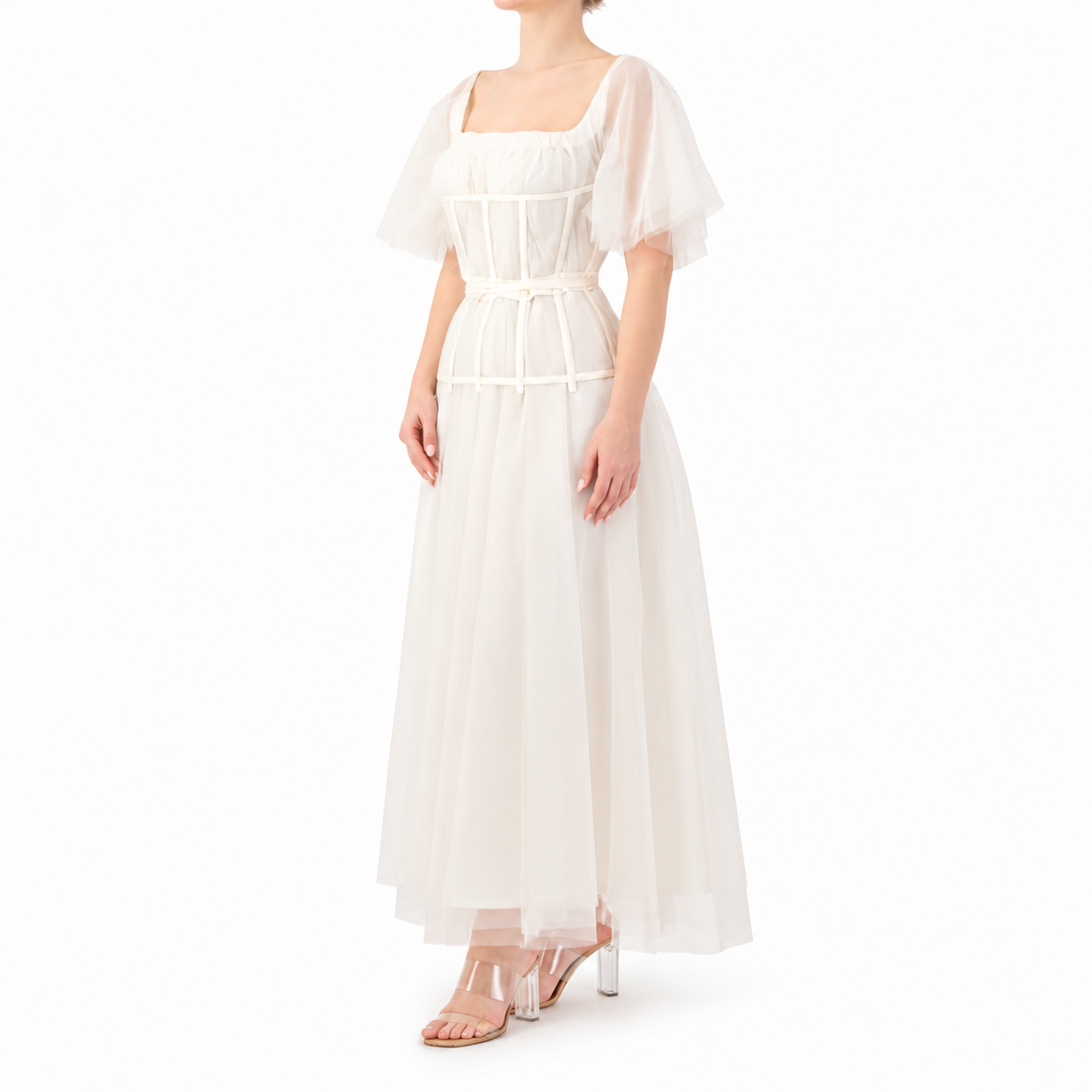 Layered Tulle Corset Dress