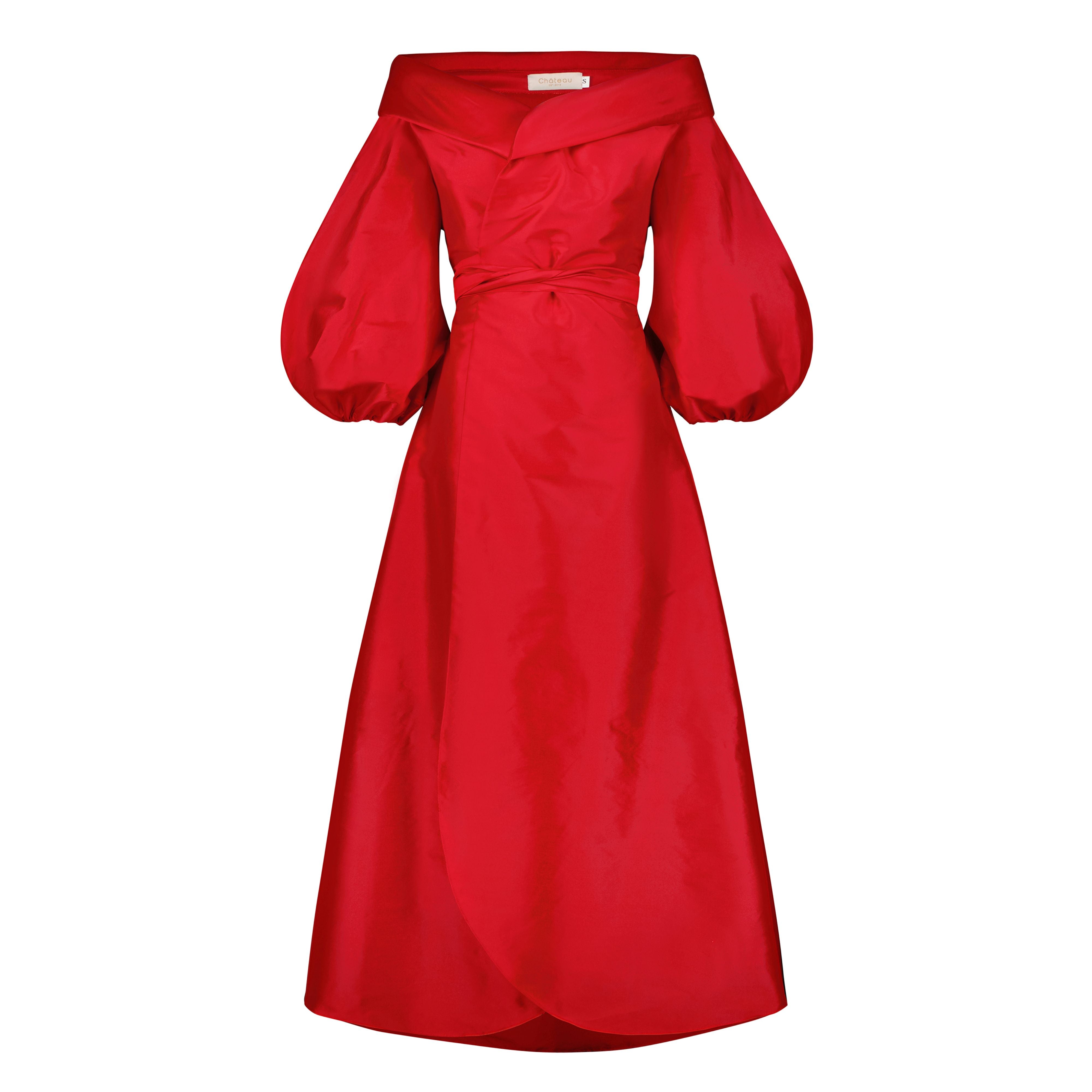 Classic A-line Wrap Dress