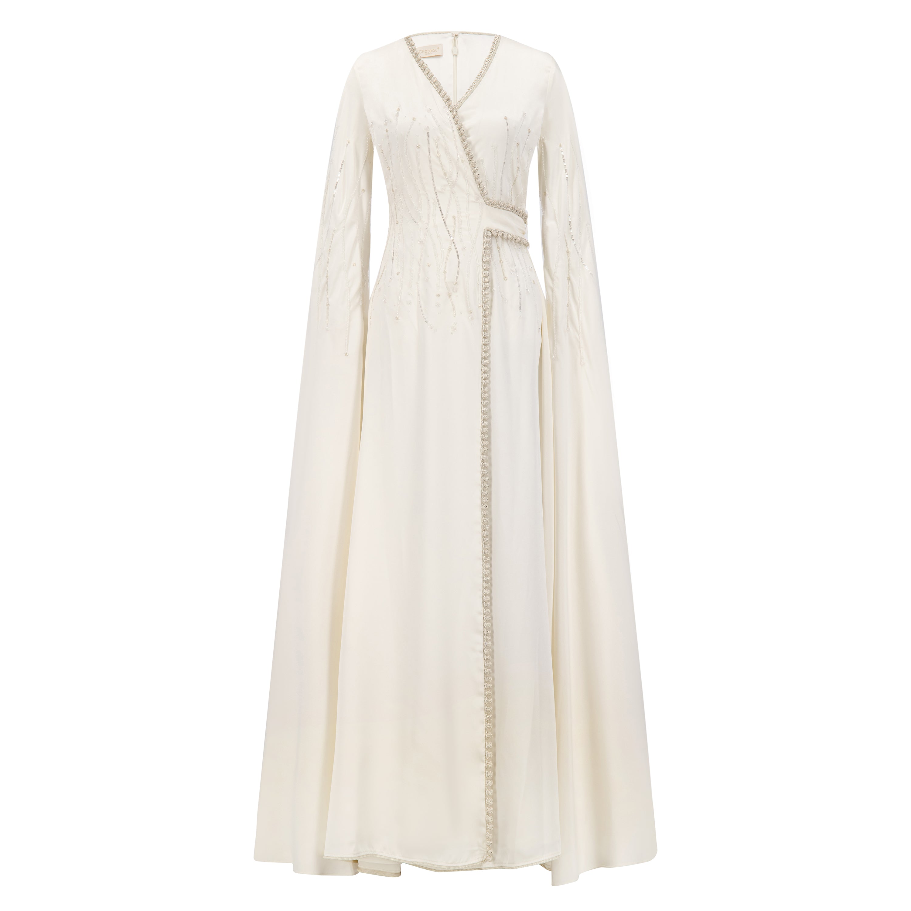 The Chateau Kaftan in Crepe