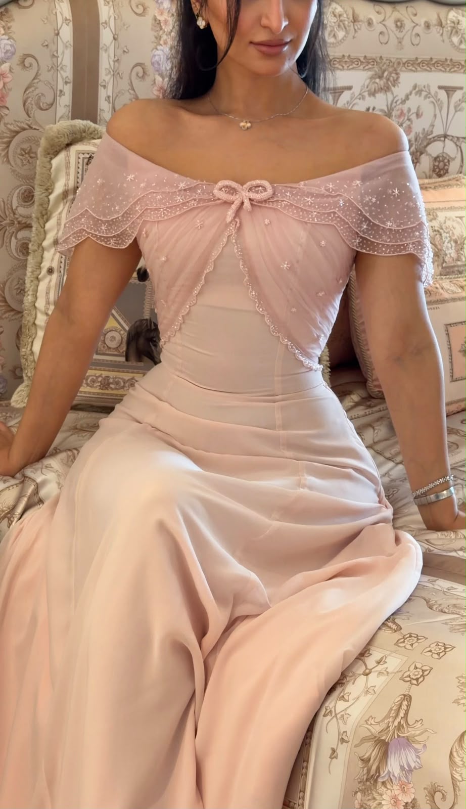 Blush Ruffle Body Filter Dress